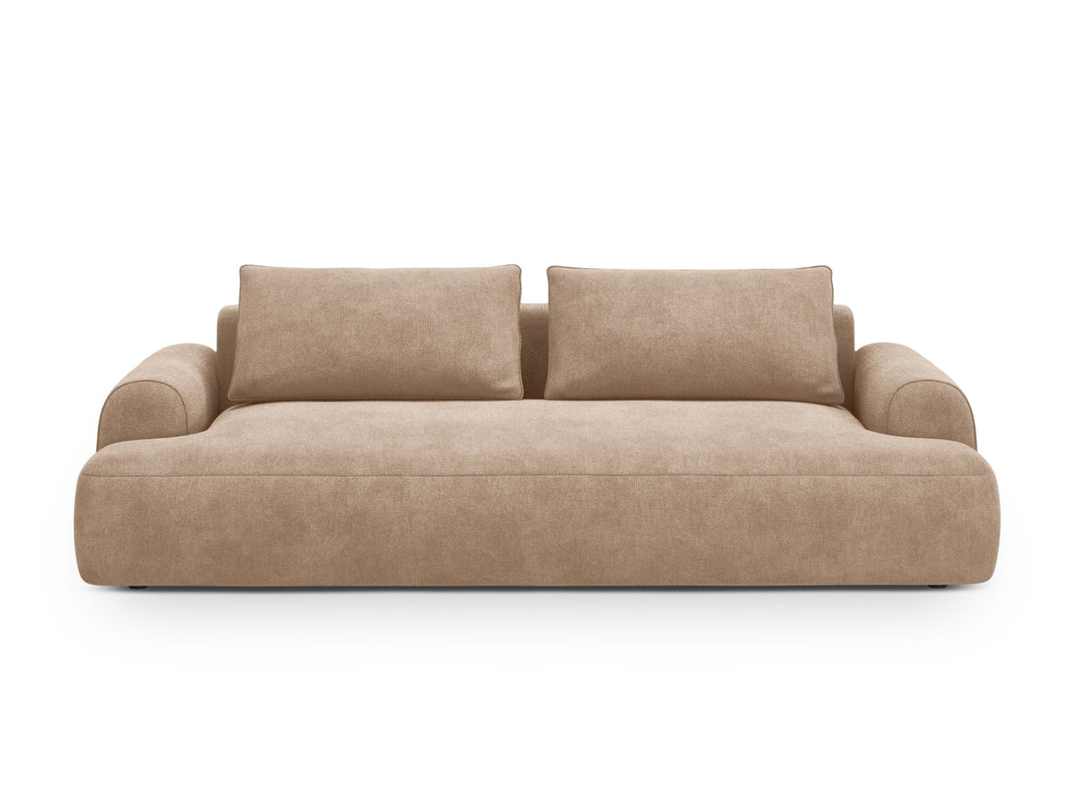 3-Sitzer Sofa Calma in Dark Beige-Vogue präsentiert im Onlineshop von KAQTU Design AG. 3er Sofa ist von Cosmopolitan Design