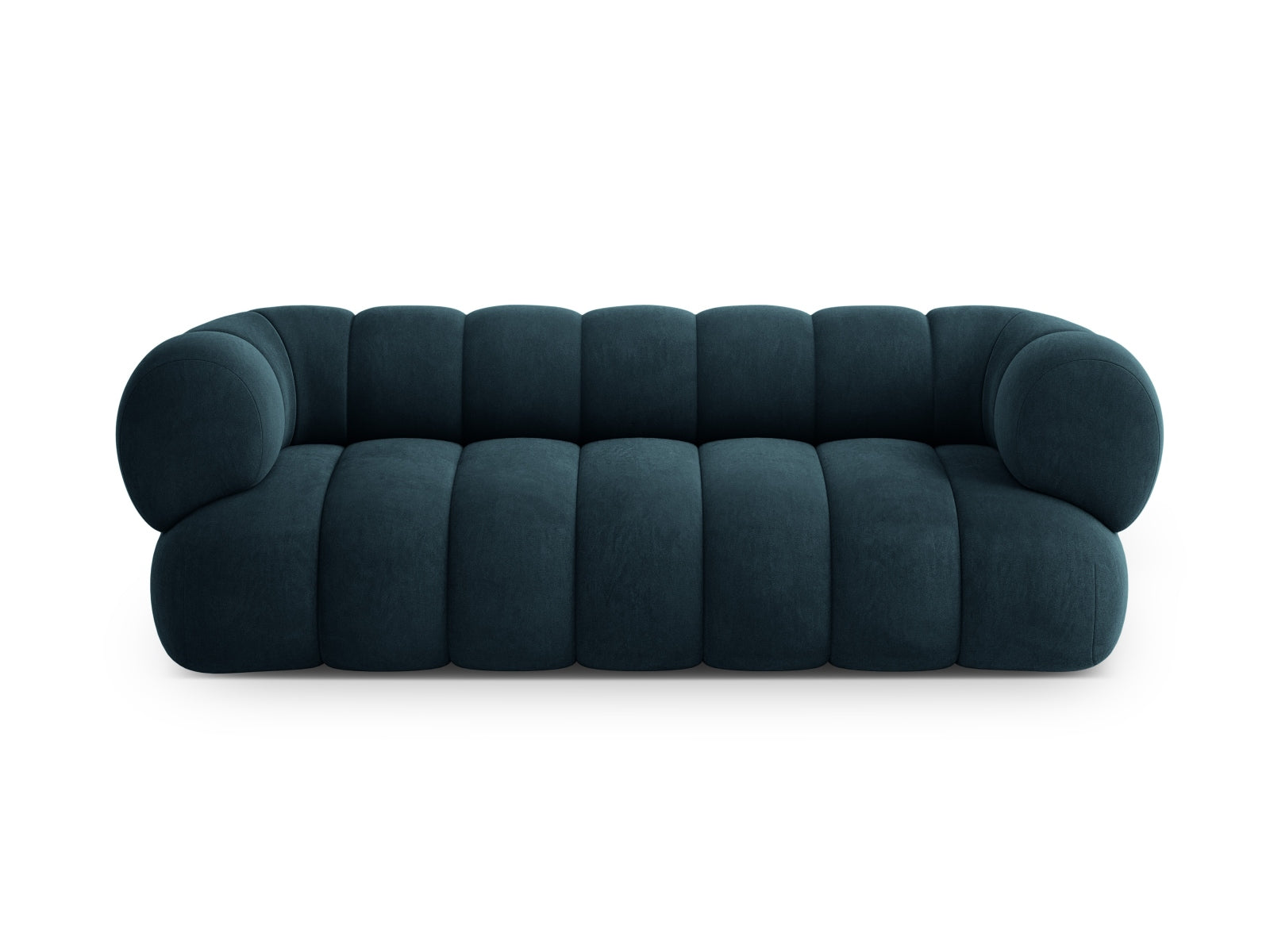 Koge Velour Sofa 3 Sitzer 95cm in Deep Petrol-Vogue präsentiert im Onlineshop von KAQTU Design AG. 3er Sofa ist von Cosmopolitan Design