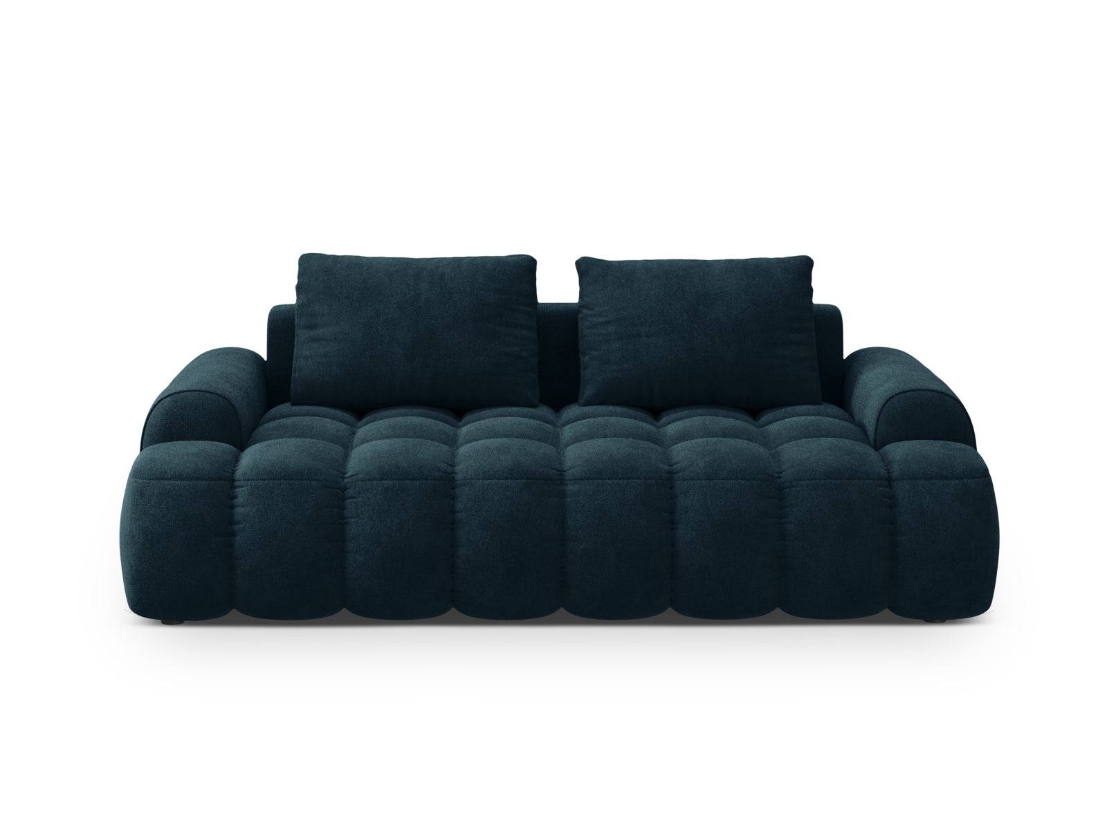 Linz Velour Sofa 3 Sitzer 100cm in Deep Petrol präsentiert im Onlineshop von KAQTU Design AG. 3er Sofa ist von Cosmopolitan Design