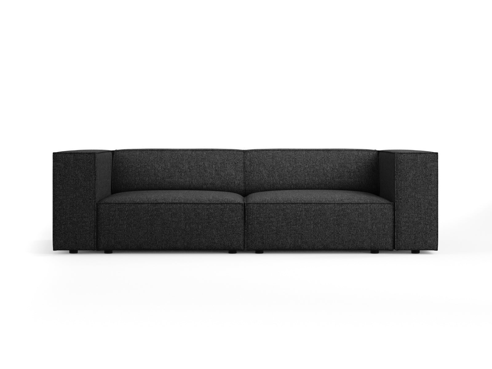 Arendal Sofa 3 Sitzer in Black präsentiert im Onlineshop von KAQTU Design AG. 3er Sofa ist von Cosmopolitan Design