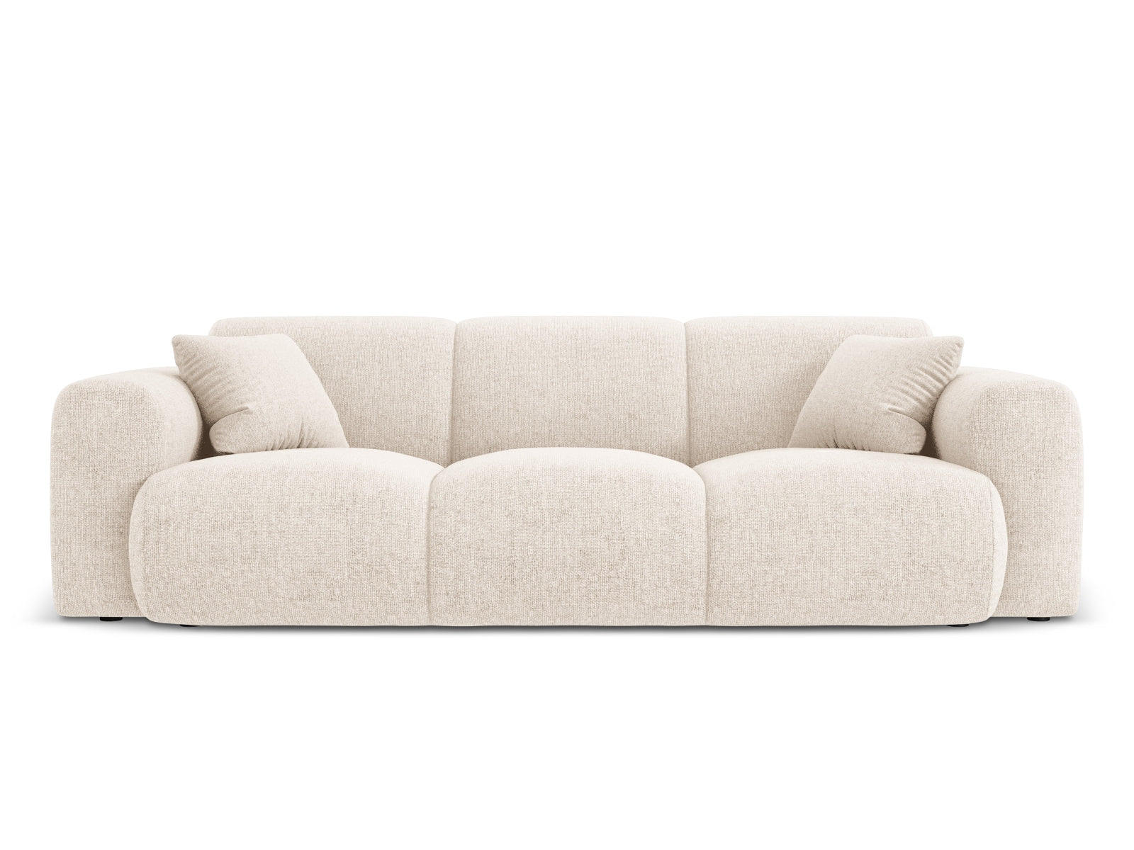 Nolio Sofa 3 Sitzer 95cm in Light Beige präsentiert im Onlineshop von KAQTU Design AG. 3er Sofa ist von Cosmopolitan Design