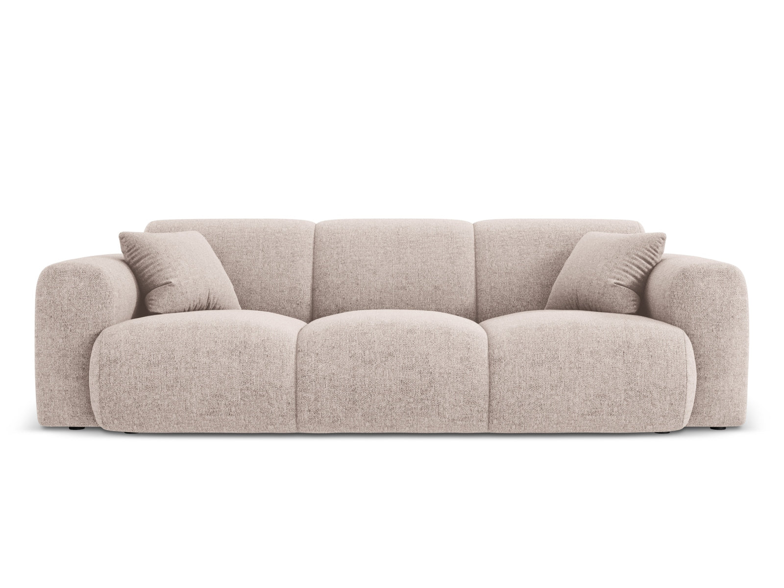 Nolio Sofa 3 Sitzer 95cm in Beige-Haga präsentiert im Onlineshop von KAQTU Design AG. 3er Sofa ist von Cosmopolitan Design