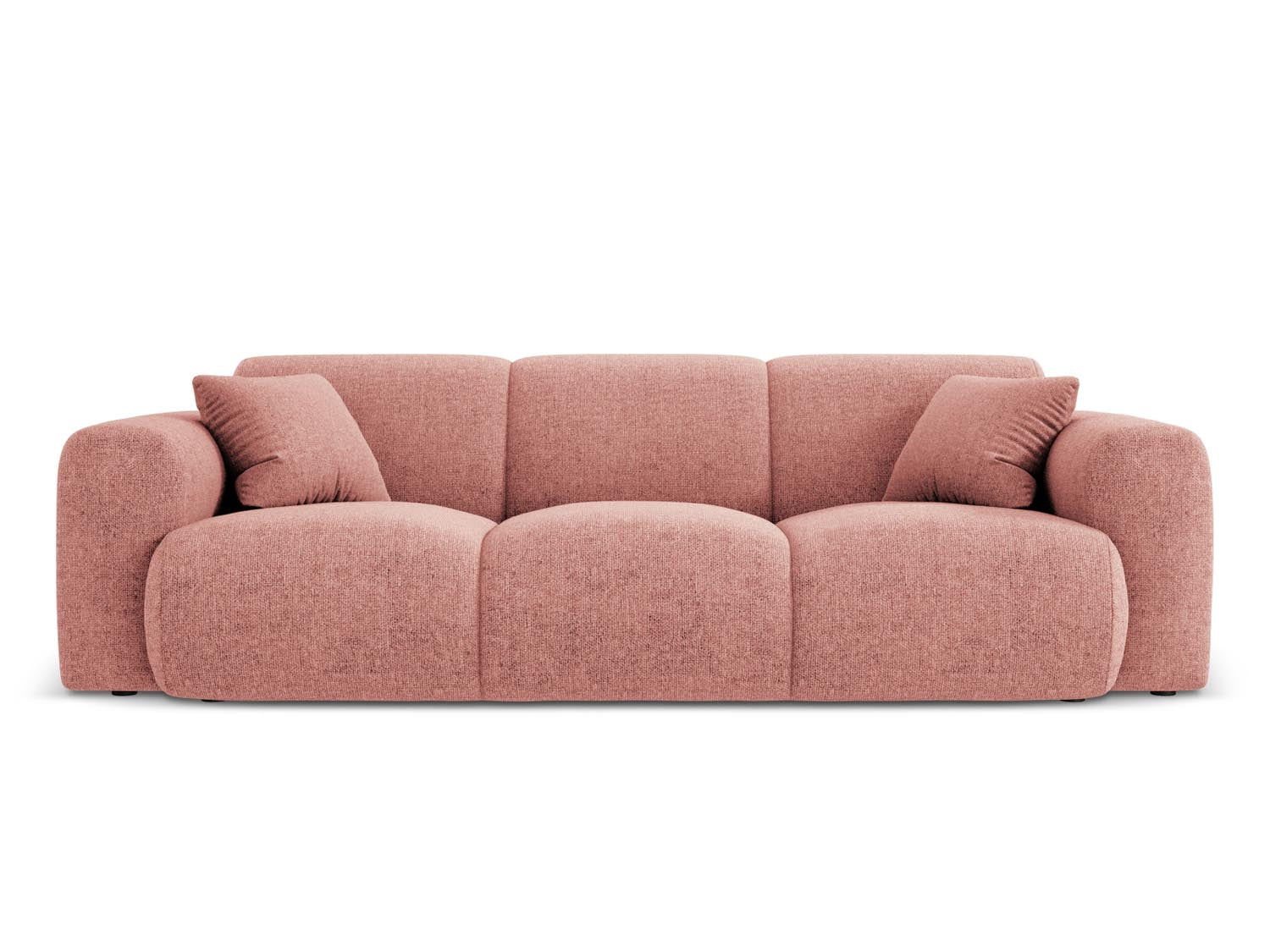 Nolio Sofa 3 Sitzer 95cm in Pink-Haga präsentiert im Onlineshop von KAQTU Design AG. 3er Sofa ist von Cosmopolitan Design
