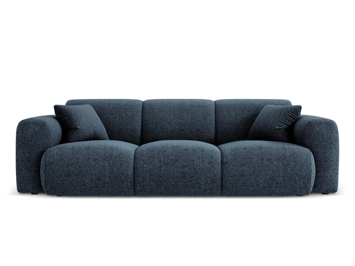 Nolio Sofa 3 Sitzer 95cm in Royal Blue-Haga präsentiert im Onlineshop von KAQTU Design AG. 3er Sofa ist von Cosmopolitan Design