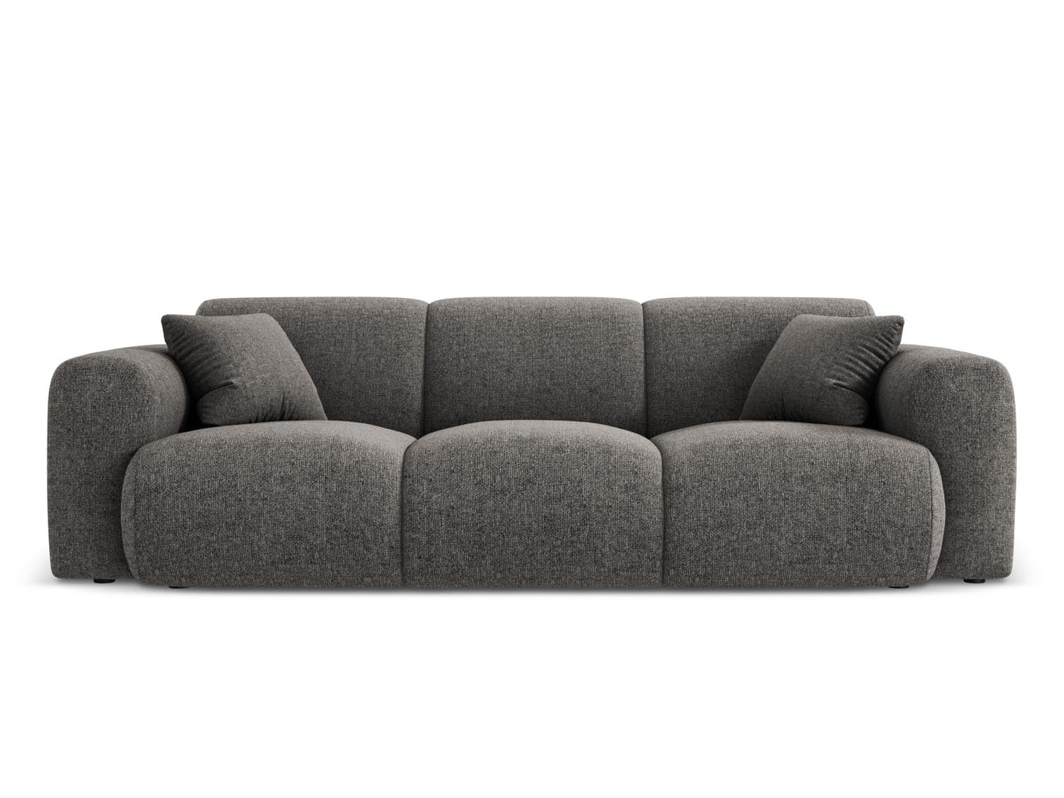 Nolio Sofa 3 Sitzer 95cm in Grey präsentiert im Onlineshop von KAQTU Design AG. 3er Sofa ist von Cosmopolitan Design