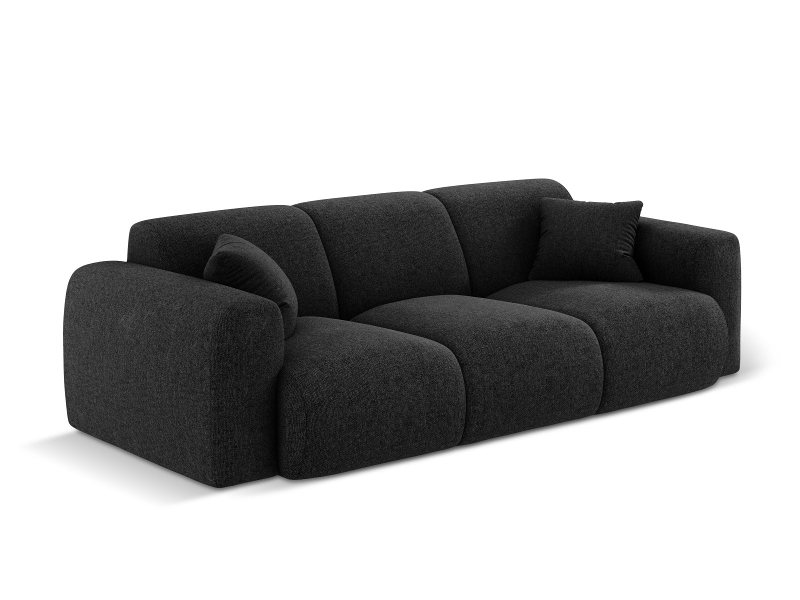 Entdecken Sie das Nolio 3-Sitzer Sofa (95cm) von Cosmopolitan Design – perfekt für kleine Räume, vereint elegantes Design mit optimalem Komfort!