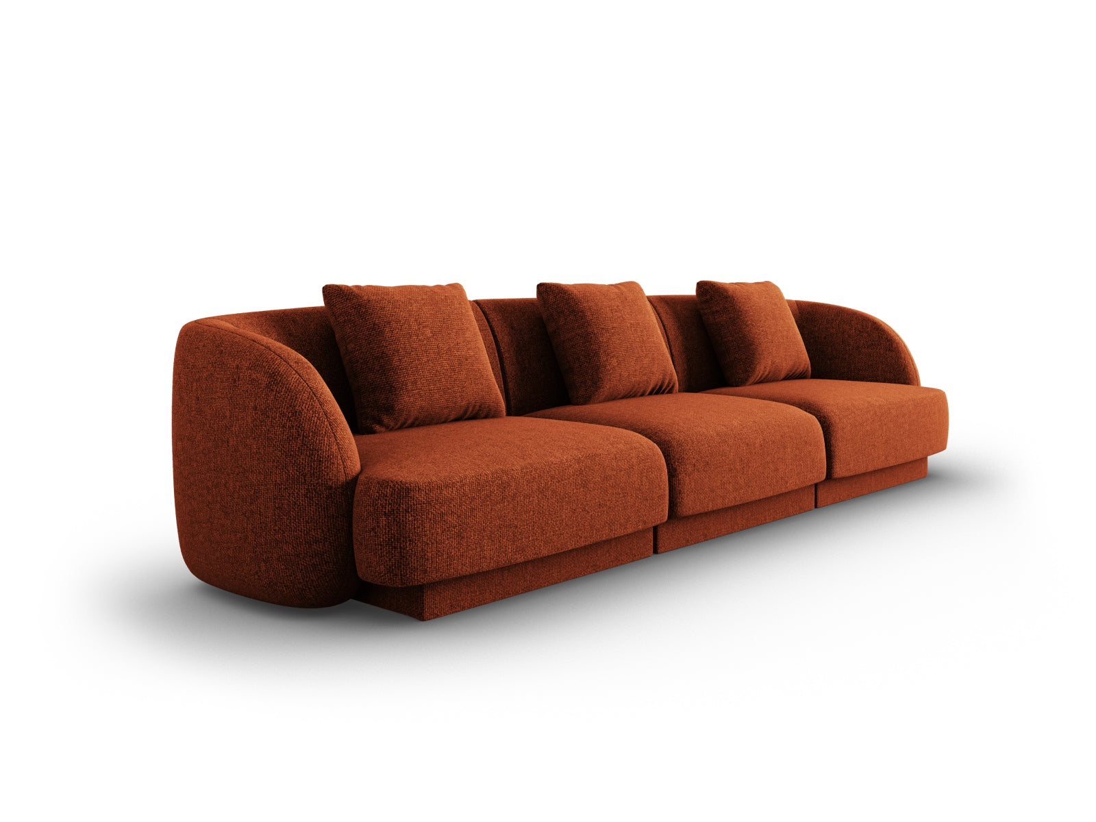 Entdecken Sie das elegante Tulum Sofa 3 Sitzer (90cm) von Cosmopolitan Design – ideal für Ihr modernes Zuhause und gemütliche Abende.