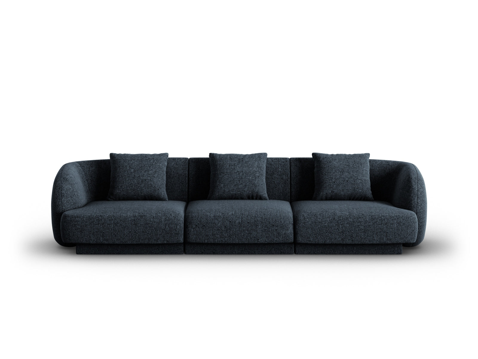 Tulum Sofa 3 Sitzer 90cm in Royal Blue präsentiert im Onlineshop von KAQTU Design AG. 3er Sofa ist von Cosmopolitan Design