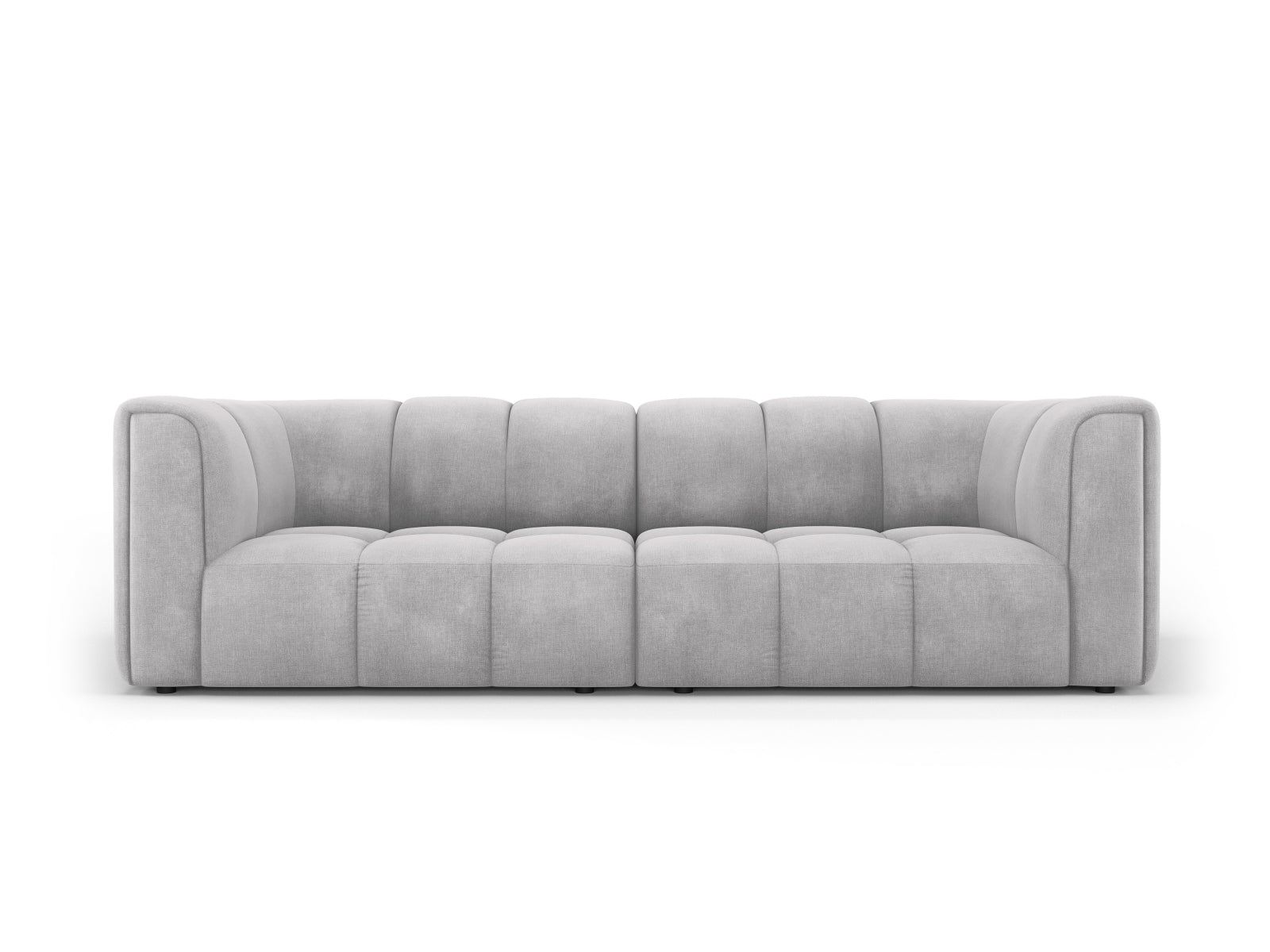 3-Sitzer Modular Sofa Moritz in Light Grey-Rebel präsentiert im Onlineshop von KAQTU Design AG. 3er Sofa ist von Cosmopolitan Design