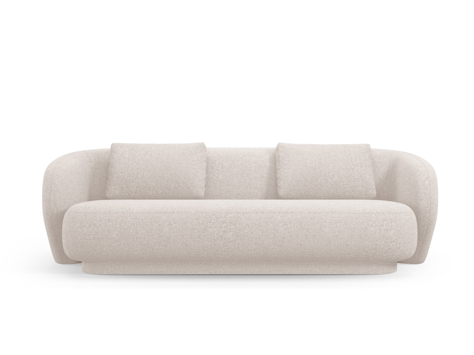 Entdecken Sie das Camden 3-Sitzer Sofa von Cosmopolitan Design – ein stilvolles Velours Sofa, das Komfort und modernes Design vereint.