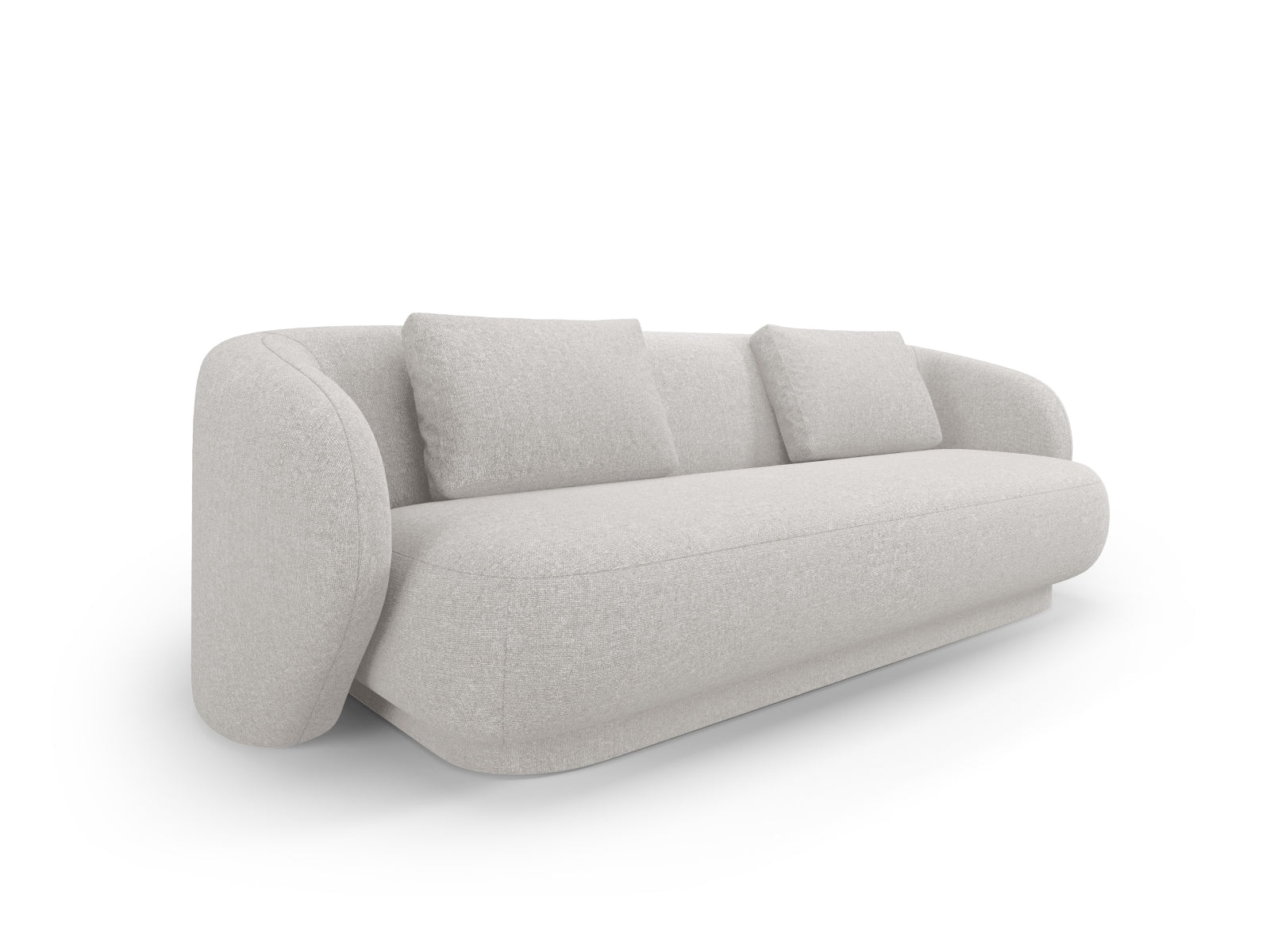 Camden Sofa 3 Sitzer in Silver Melange präsentiert im Onlineshop von KAQTU Design AG. Sofa ist von Cosmopolitan Design