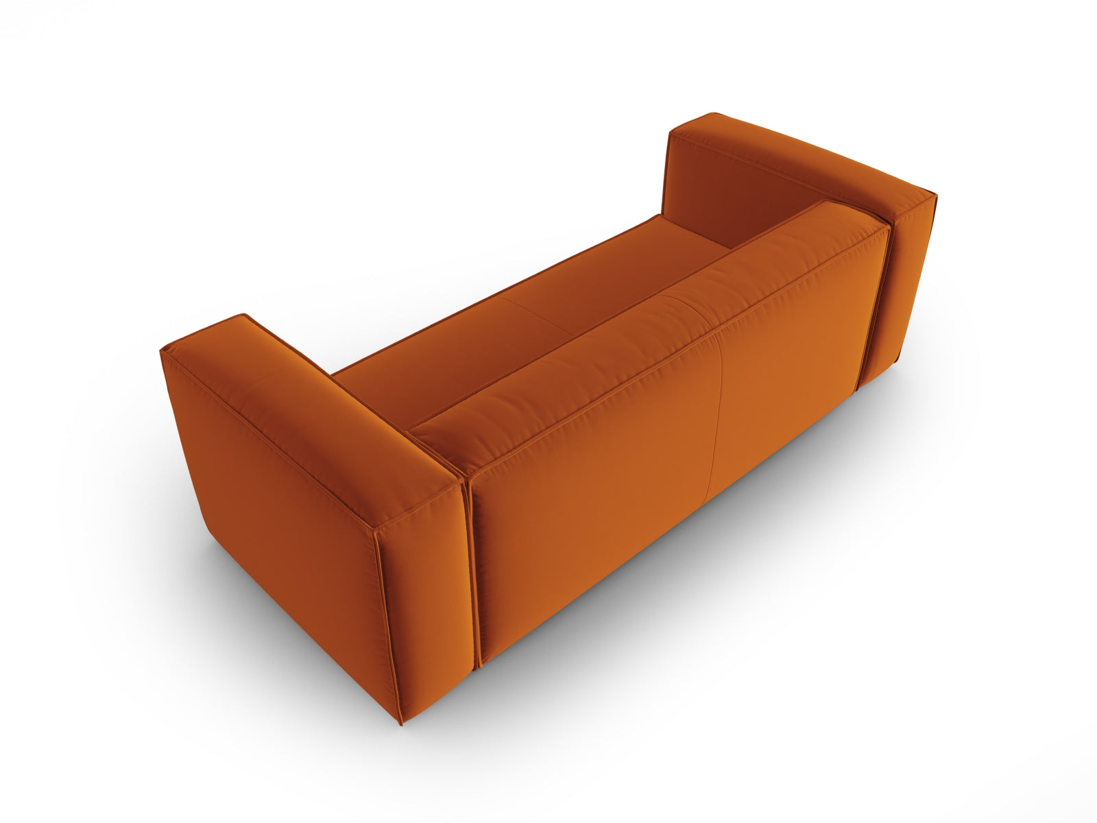 Entdecken Sie das elegante Mackay Velour Sofa 3 Sitzer von Cosmopolitan Design – perfekt für Ihr modernes Wohnzimmer und unvergleichlichen Komfort!
