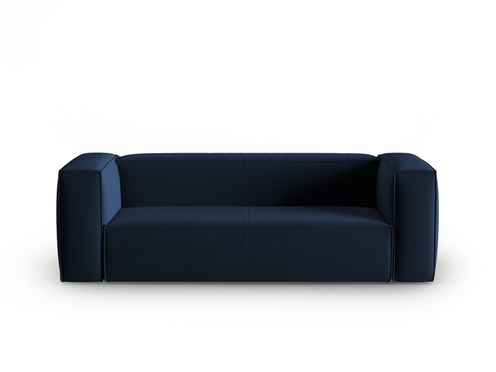 Mackay Velour Sofa 3 Sitzer in Royal Blue präsentiert im Onlineshop von KAQTU Design AG. 3er Sofa ist von Cosmopolitan Design