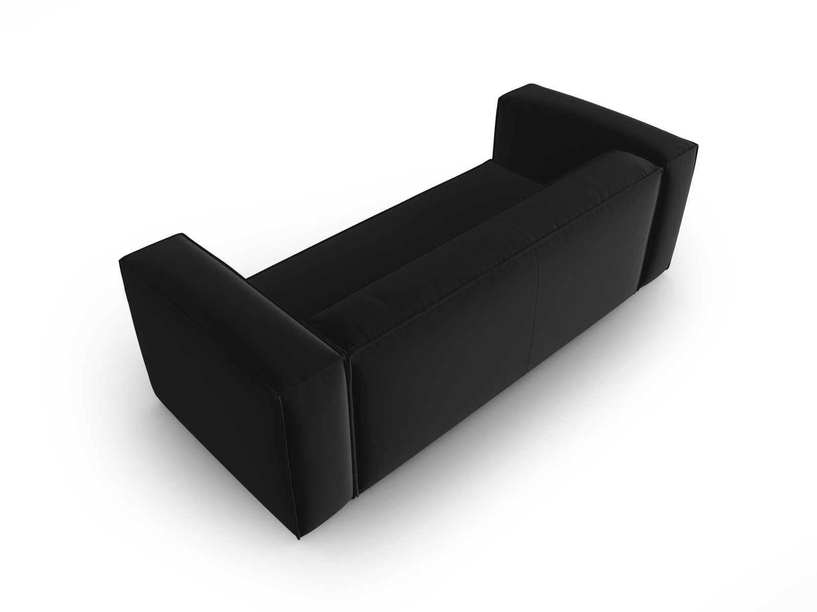 Entdecken Sie das elegante Mackay Velour Sofa 3 Sitzer von Cosmopolitan Design – perfekt für Ihr modernes Wohnzimmer und unvergleichlichen Komfort!