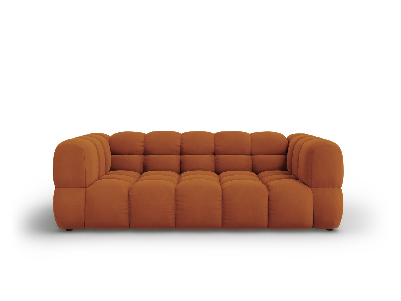 Sky Velour Sofa 3 Sitzer 102cm in Terracotta präsentiert im Onlineshop von KAQTU Design AG. 3er Sofa ist von Cosmopolitan Design