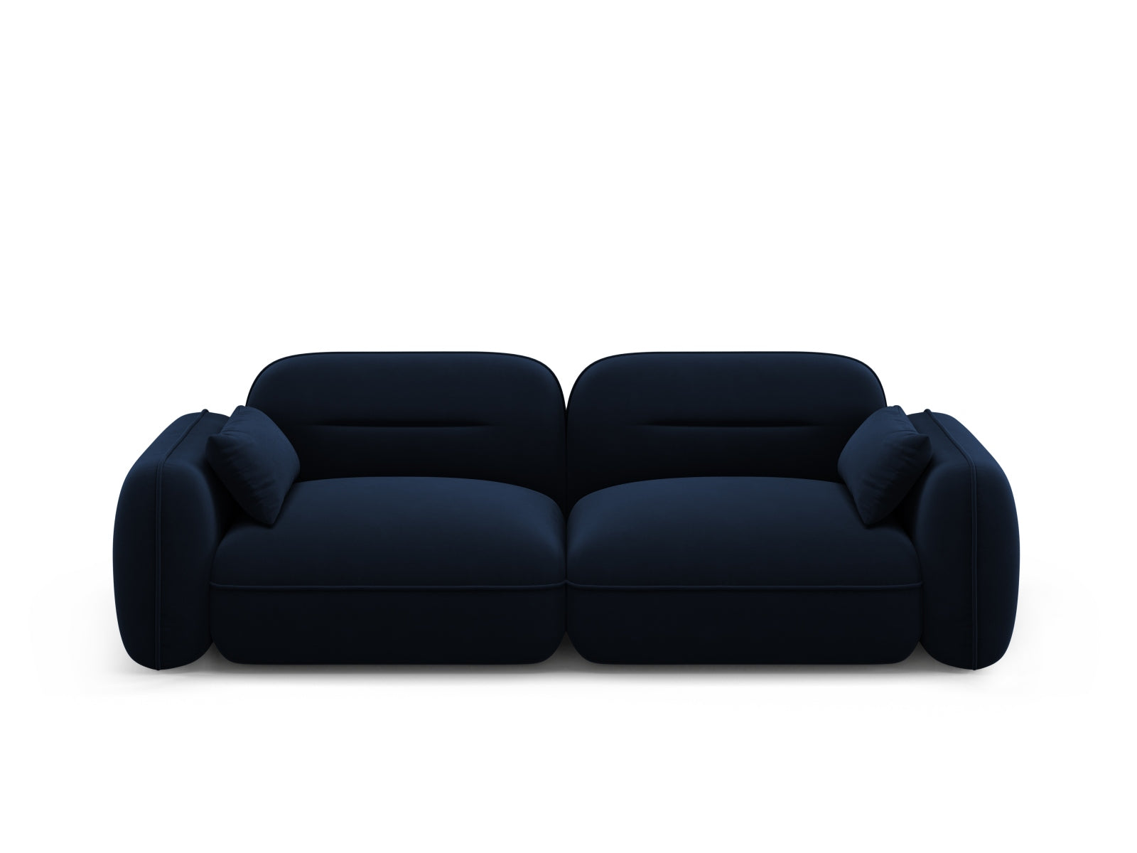 Sydney Velour Modular Sofa 3 Sitzer in Royal Blue präsentiert im Onlineshop von KAQTU Design AG. 3er Sofa ist von Cosmopolitan Design