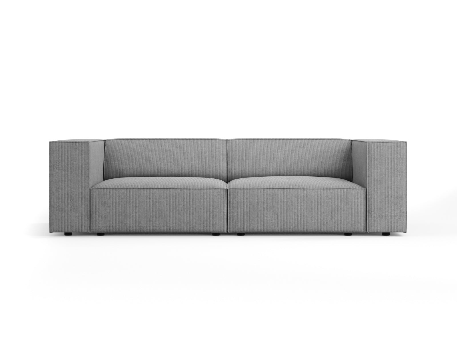 Arendal Sofa 3 Sitzer in Dark Grey präsentiert im Onlineshop von KAQTU Design AG. 3er Sofa ist von Cosmopolitan Design