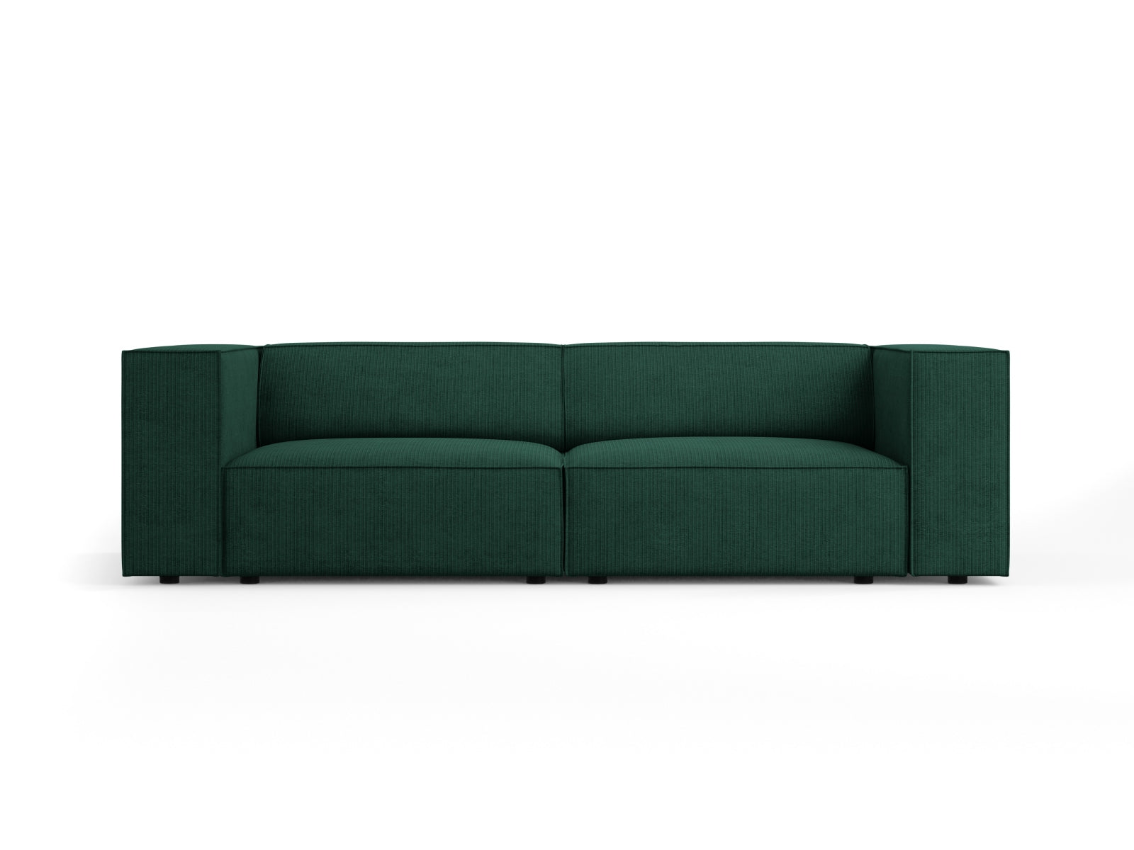 Arendal Sofa 3 Sitzer in Bottle Green präsentiert im Onlineshop von KAQTU Design AG. 3er Sofa ist von Cosmopolitan Design