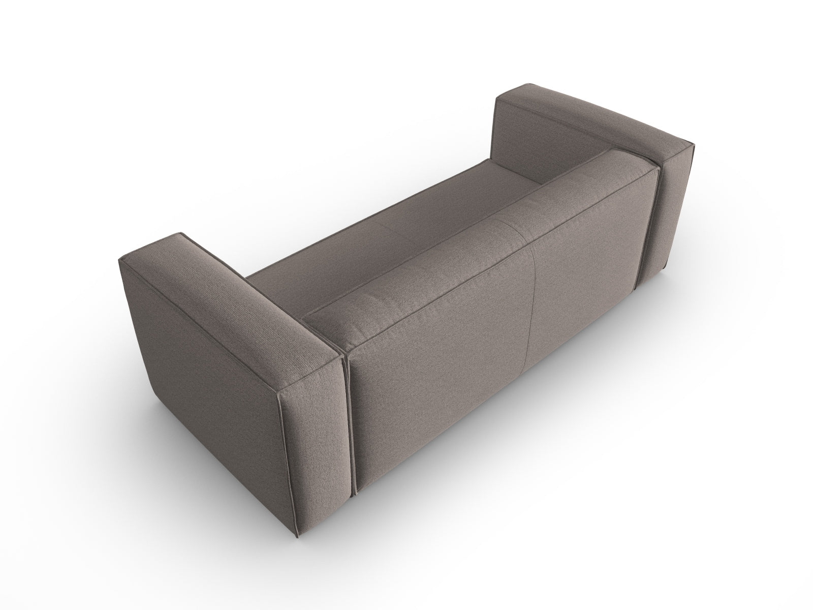 Erleben Sie das elegante Mackay 3-Sitzer Sofa von Cosmopolitan Design – ein modernes Velours Sofa, das Komfort und Stil perfekt kombiniert.