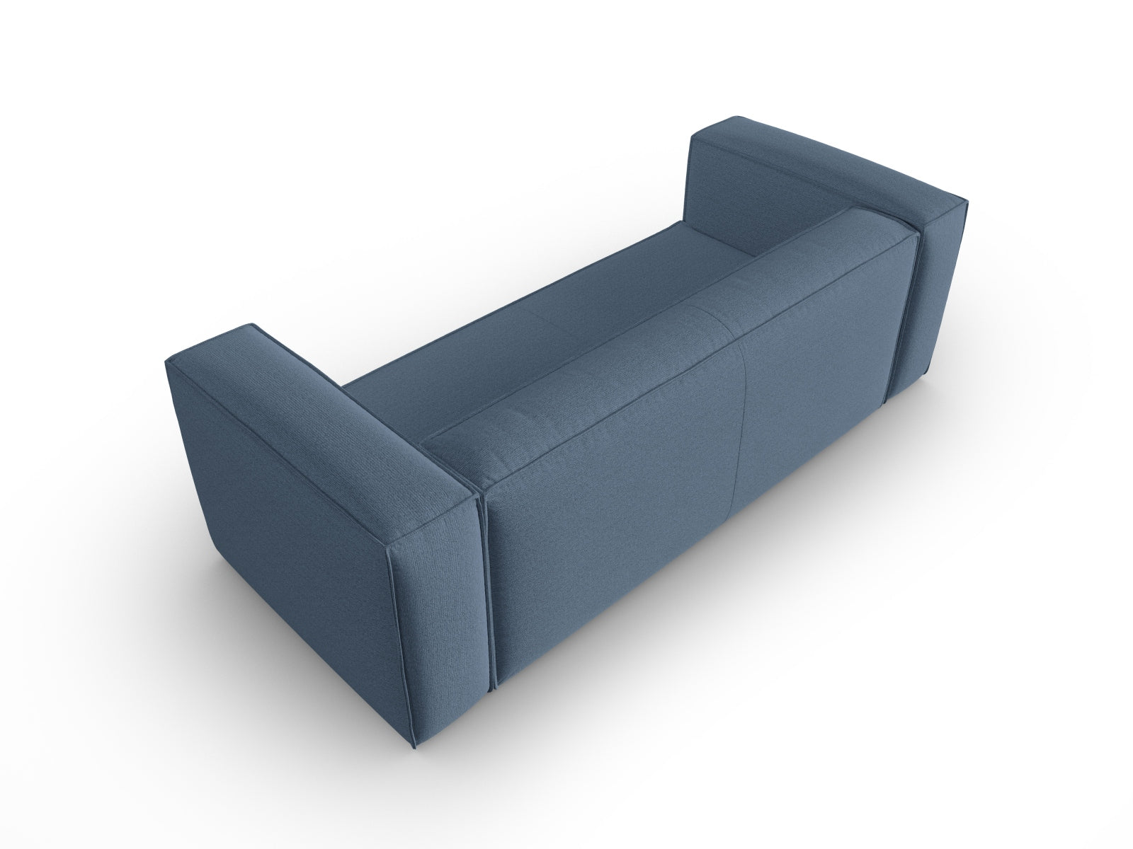 Erleben Sie das elegante Mackay 3-Sitzer Sofa von Cosmopolitan Design – ein modernes Velours Sofa, das Komfort und Stil perfekt kombiniert.