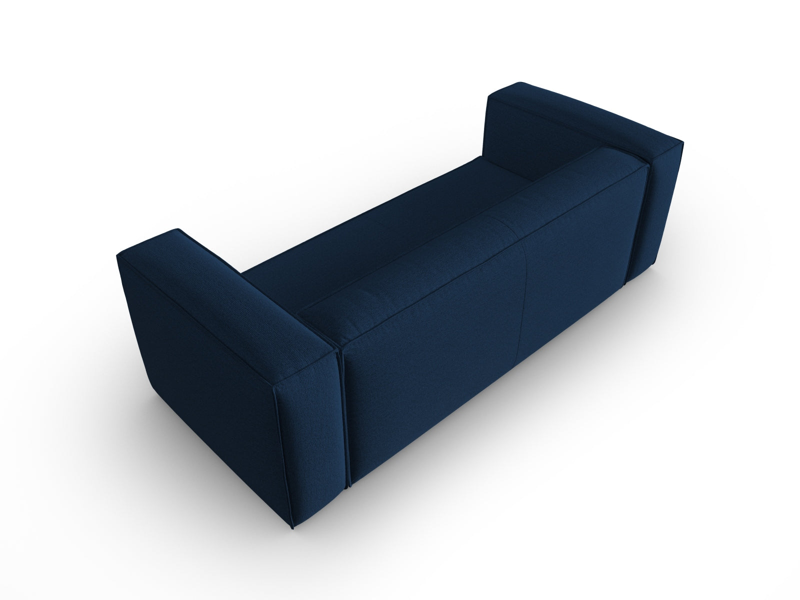 Erleben Sie das elegante Mackay 3-Sitzer Sofa von Cosmopolitan Design – ein modernes Velours Sofa, das Komfort und Stil perfekt kombiniert.