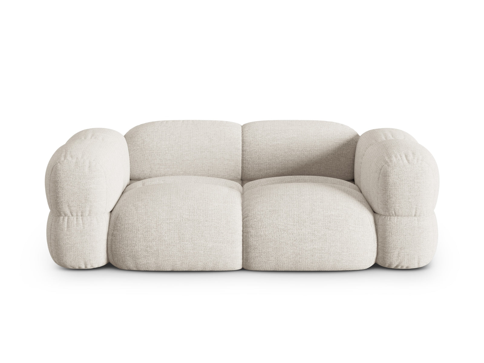 Loretto Sofa 3 Sitzer 100cm in Beige präsentiert im Onlineshop von KAQTU Design AG. 3er Sofa ist von Cosmopolitan Design