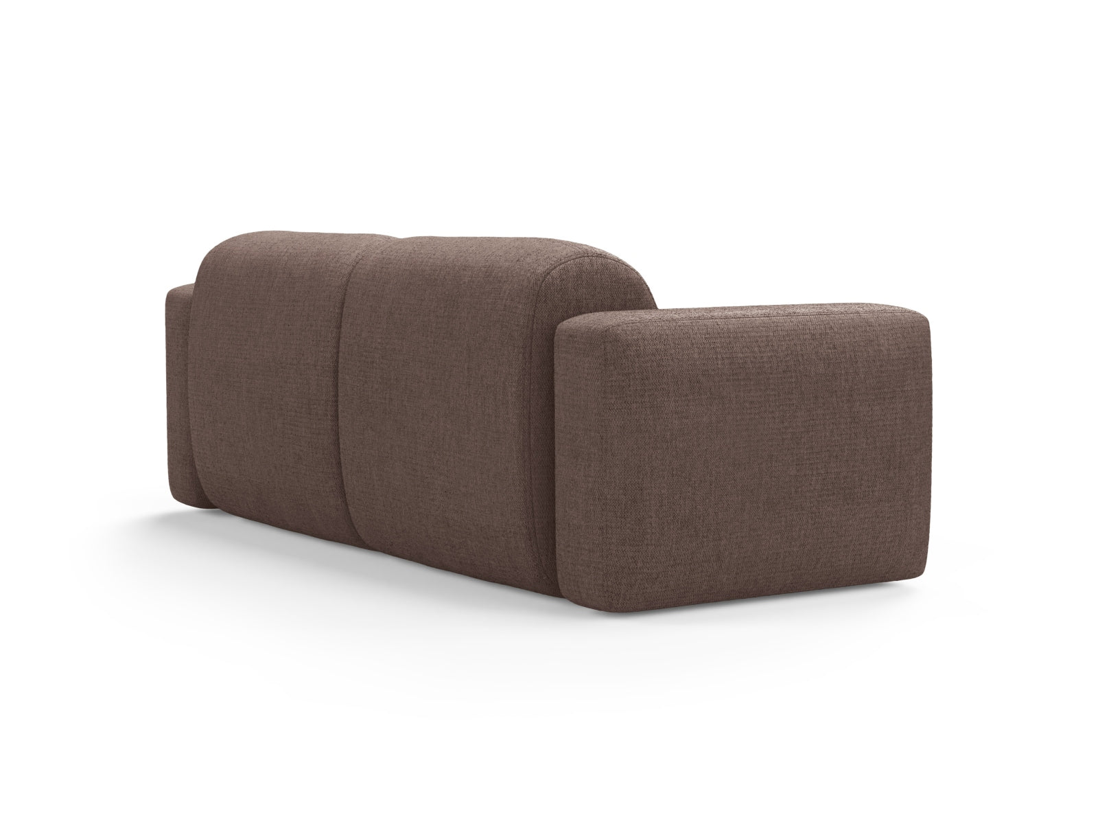 Modernes 3-Sitzer Strino Modular Sofa in Cappuccino-Sorella, vereint Funktionalität und zeitgemäßen Stil für Ihr Zuhause.