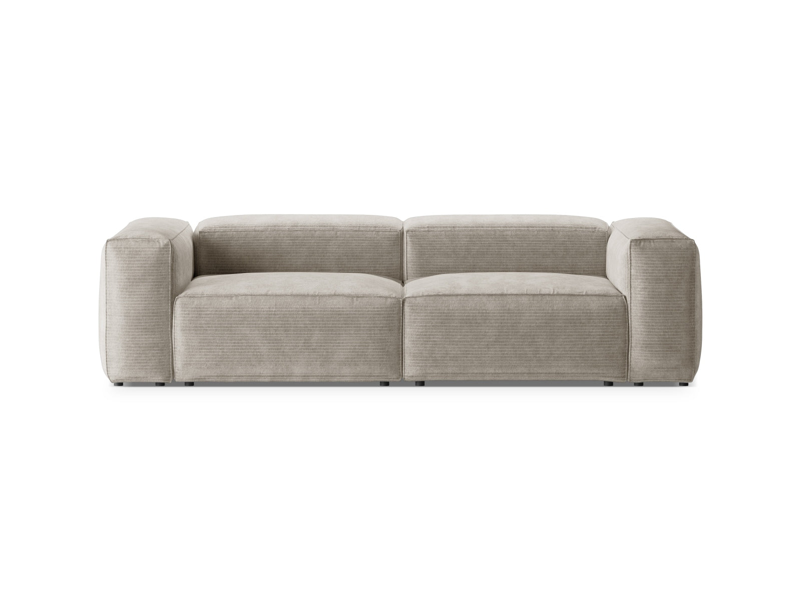 Bergamo Modular Sofa 3 Sitzer in Ivory-Perla präsentiert im Onlineshop von KAQTU Design AG. 3er Sofa ist von Cosmopolitan Design