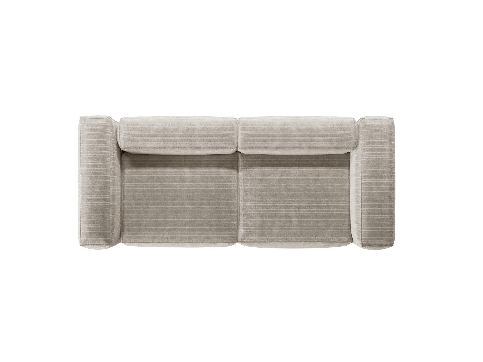 Bergamo Modular Sofa 3 Sitzer in Ivory-Perla präsentiert im Onlineshop von KAQTU Design AG. 3er Sofa ist von Cosmopolitan Design