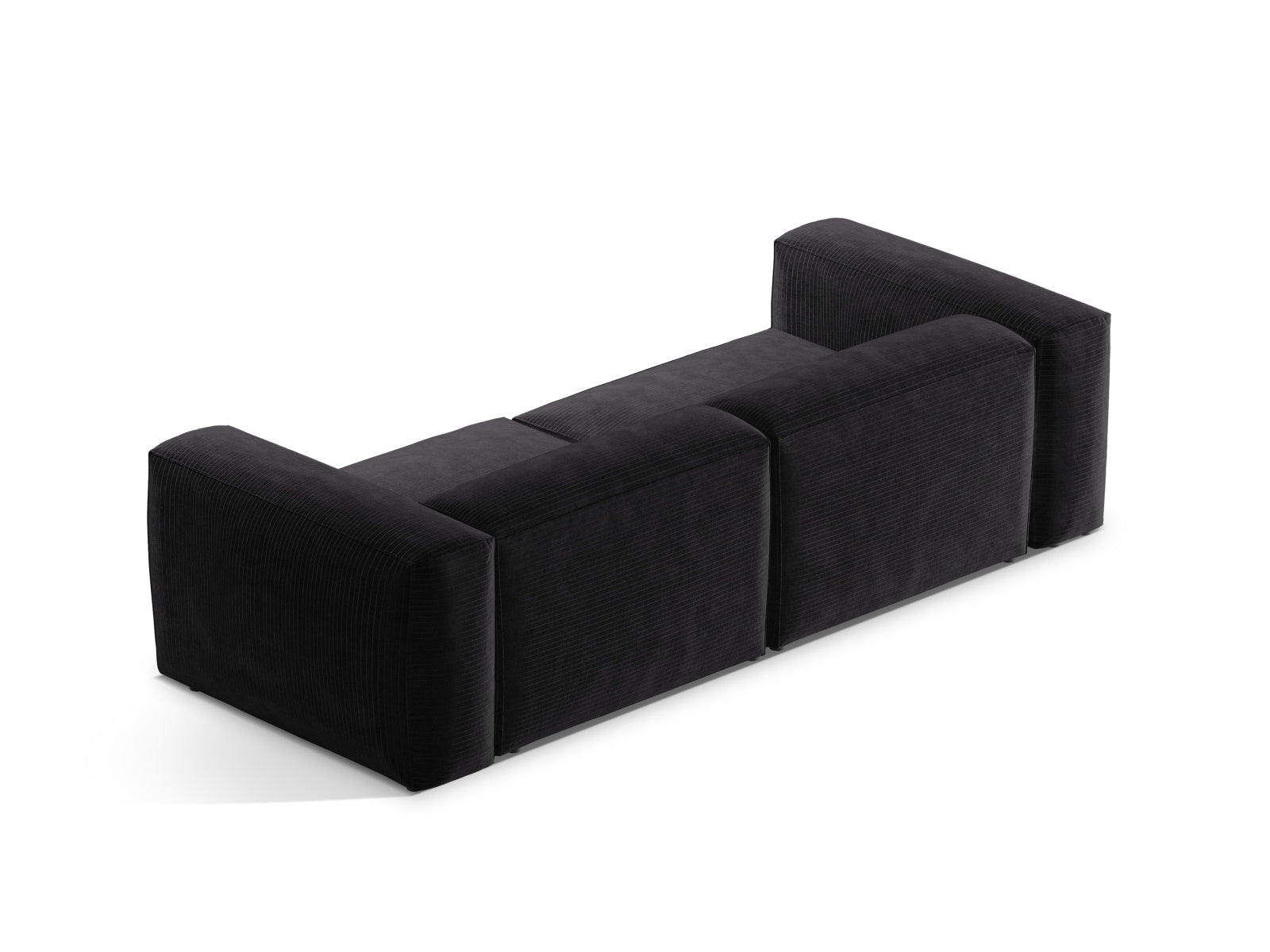 Bergamo Modular Sofa 3 Sitzer in Grey-Perla präsentiert im Onlineshop von KAQTU Design AG. 3er Sofa ist von Cosmopolitan Design