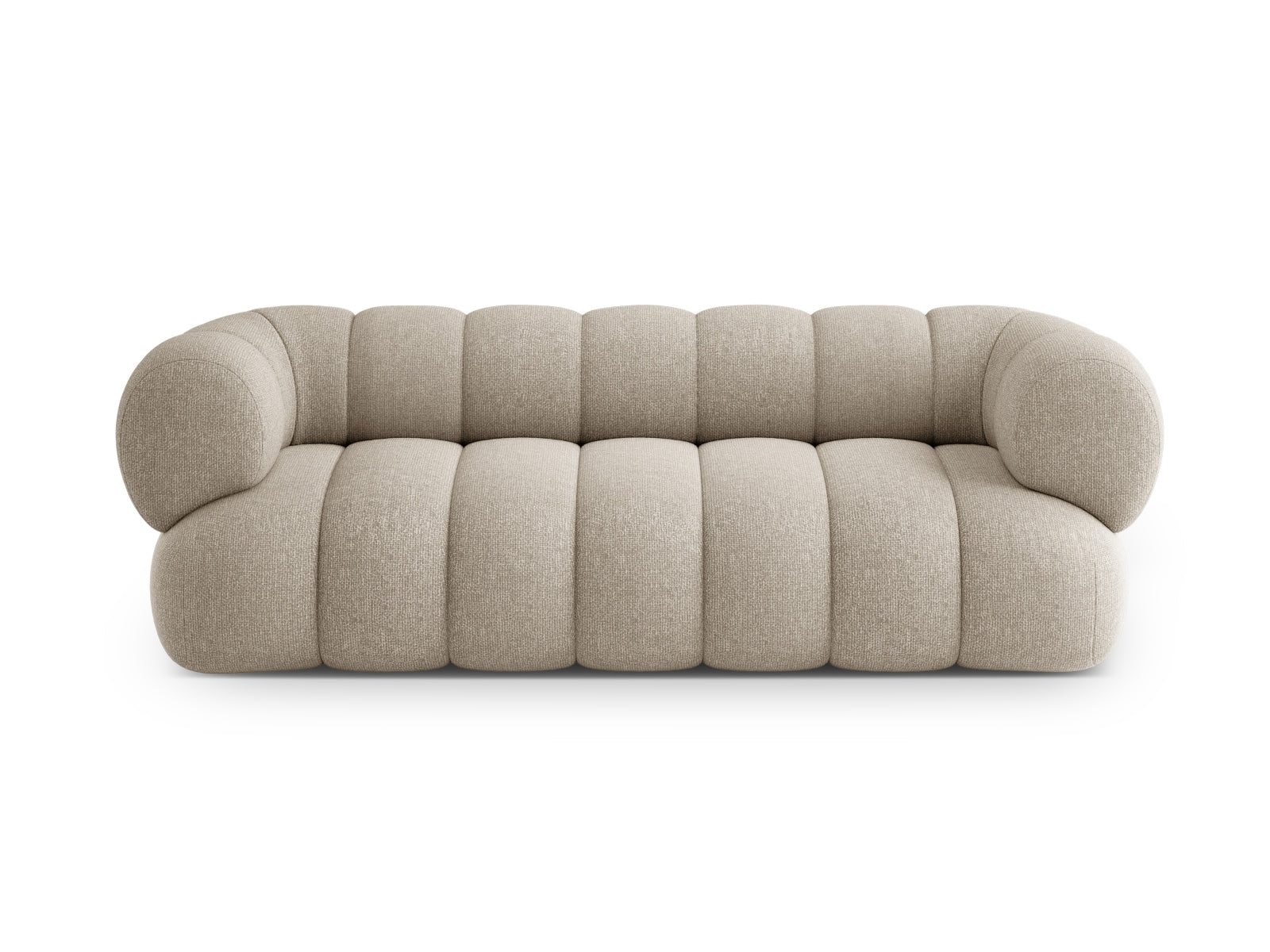 Koge Sofa 3 Sitzer 95cm in Dark Beige präsentiert im Onlineshop von KAQTU Design AG. 3er Sofa ist von Cosmopolitan Design