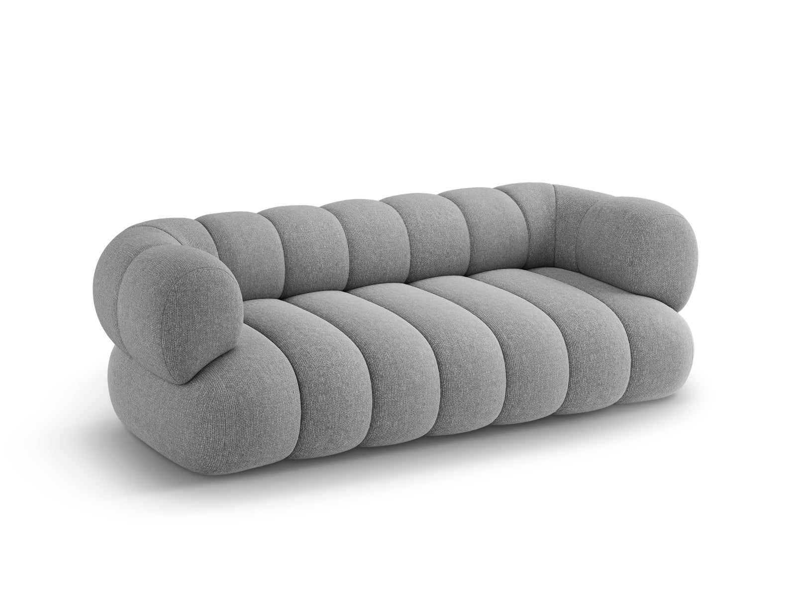 Modernes Koge 3-Sitzer Sofa in edlem Navy Blue-Eden, perfekt für gemütliche und stilvolle Wohnzimmergestaltung von Cosmopolitan Design.