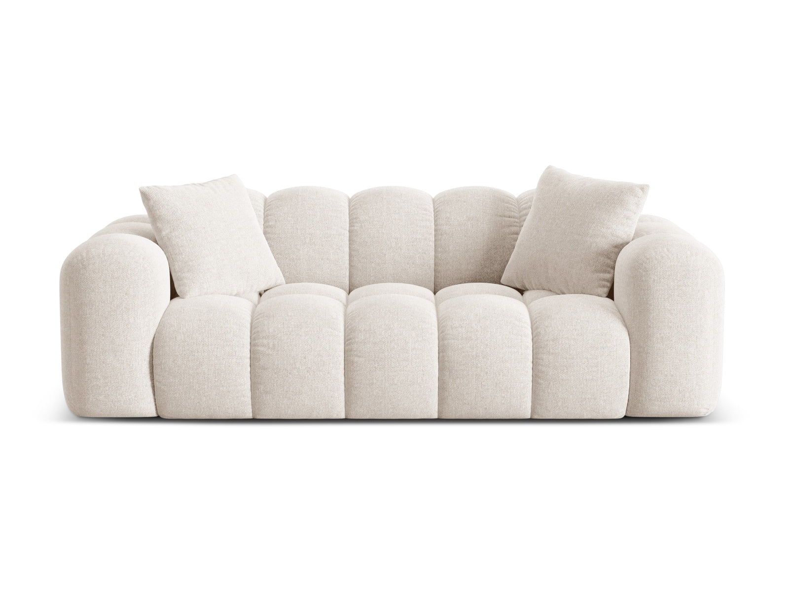 3-Sitzer Sofa Treno in Light Beige-Eden präsentiert im Onlineshop von KAQTU Design AG. 3er Sofa ist von Cosmopolitan Design