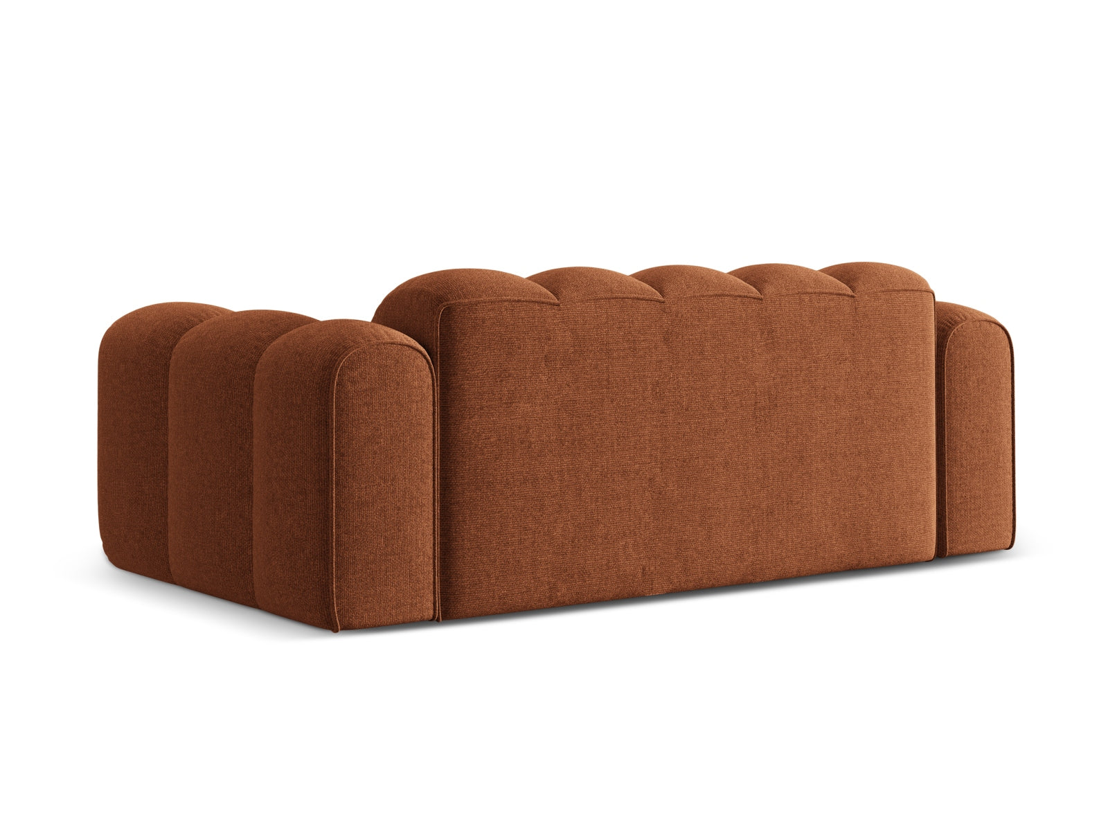 Elegantes 3-Sitzer Sofa Treno in Brick-Eden, ideal für gemütliche Wohnzimmer und modernes Interieur, erhältlich bei KAQTU Design AG.