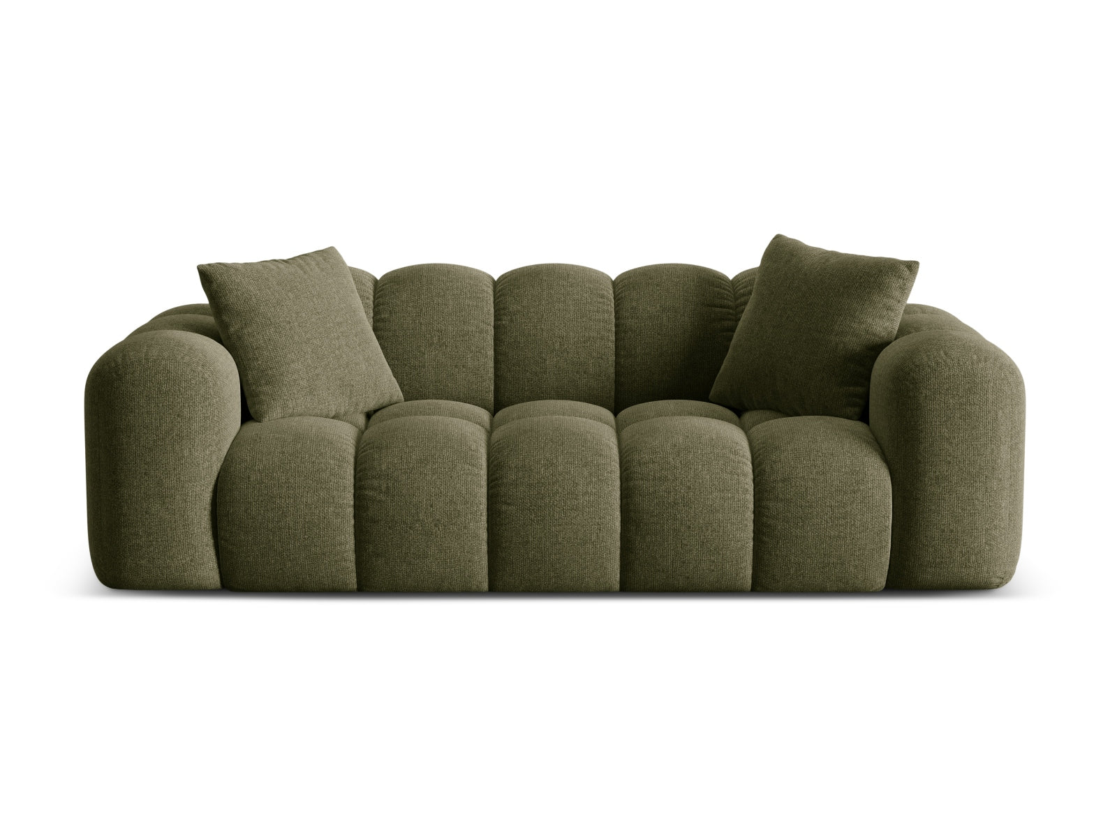 3-Sitzer Sofa Treno in Green-Eden präsentiert im Onlineshop von KAQTU Design AG. 3er Sofa ist von Cosmopolitan Design