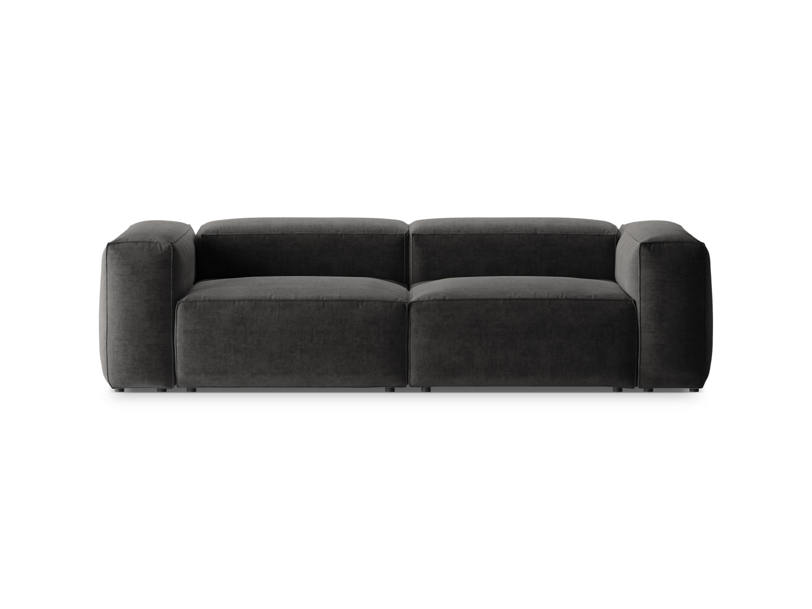 Bergamo Modular Sofa 3 Sitzer in Graphite-Liberty präsentiert im Onlineshop von KAQTU Design AG. 3er Sofa ist von Cosmopolitan Design