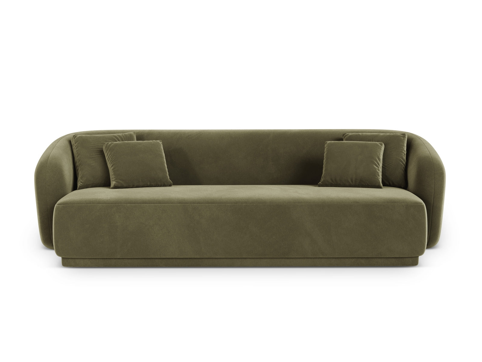 3-Sitzer Sofa Gomera in Green-Salvador präsentiert im Onlineshop von KAQTU Design AG. 3er Sofa ist von Cosmopolitan Design