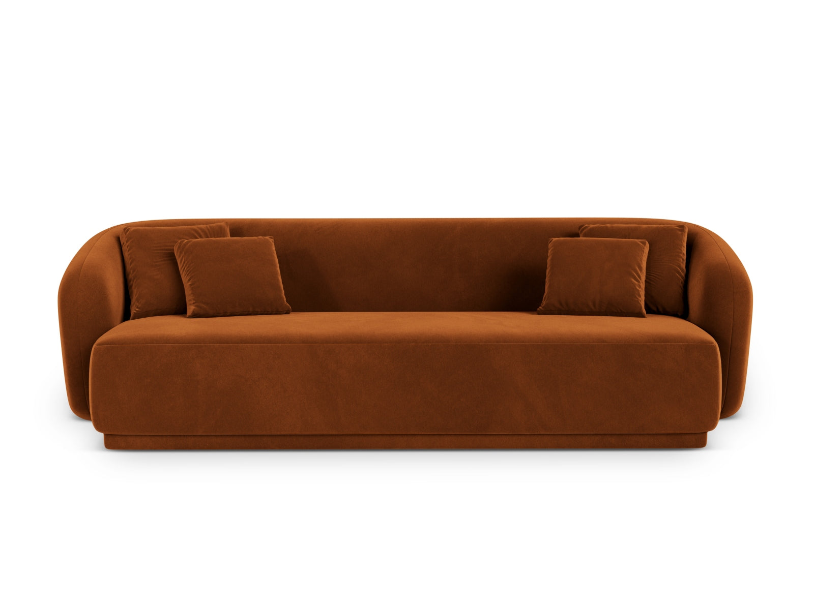 3-Sitzer Sofa Gomera in Terracotta-Salvador präsentiert im Onlineshop von KAQTU Design AG. 3er Sofa ist von Cosmopolitan Design