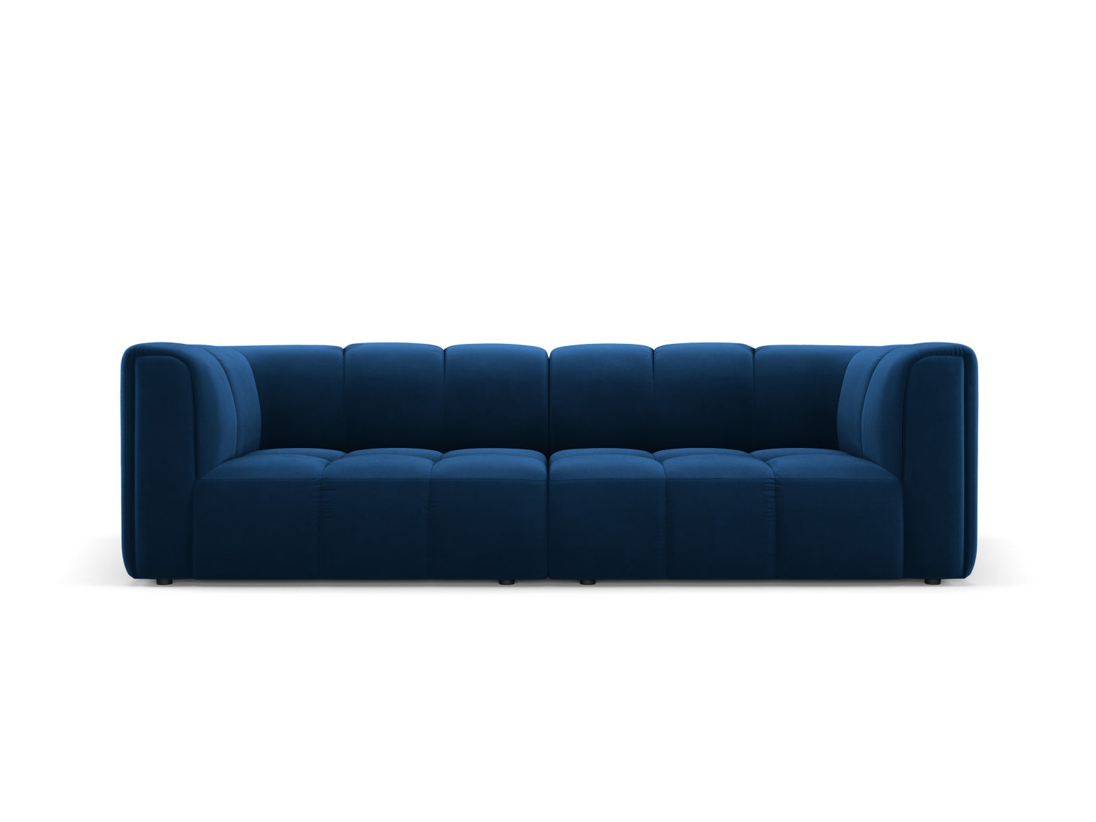 3-Sitzer Modular Sofa Moritz in Royal Blue-Bluvel präsentiert im Onlineshop von KAQTU Design AG. 3er Sofa ist von Cosmopolitan Design