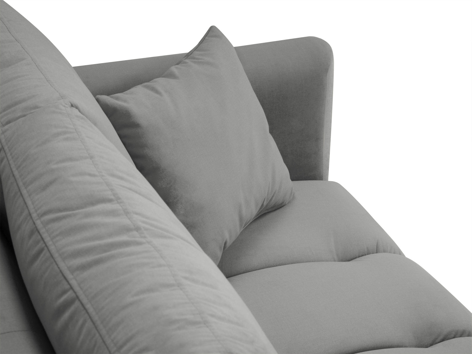 Entdecken Sie das elegante Hastings Velour Sofa 3 Sitzer von Cosmopolitan Design. Perfekt für Ihr Wohnzimmer, bietet es luxuriösen Komfort und zeitloses Design.