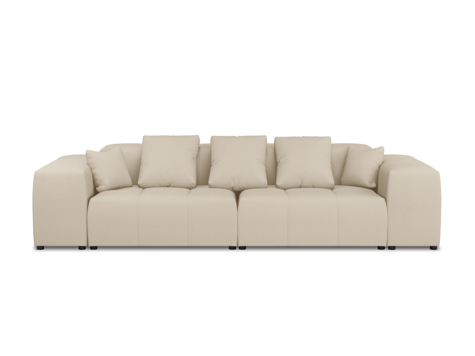 Rome Modular Sofa 3 Sitzer in Beige-Babel präsentiert im Onlineshop von KAQTU Design AG. 3er Sofa ist von Cosmopolitan Design