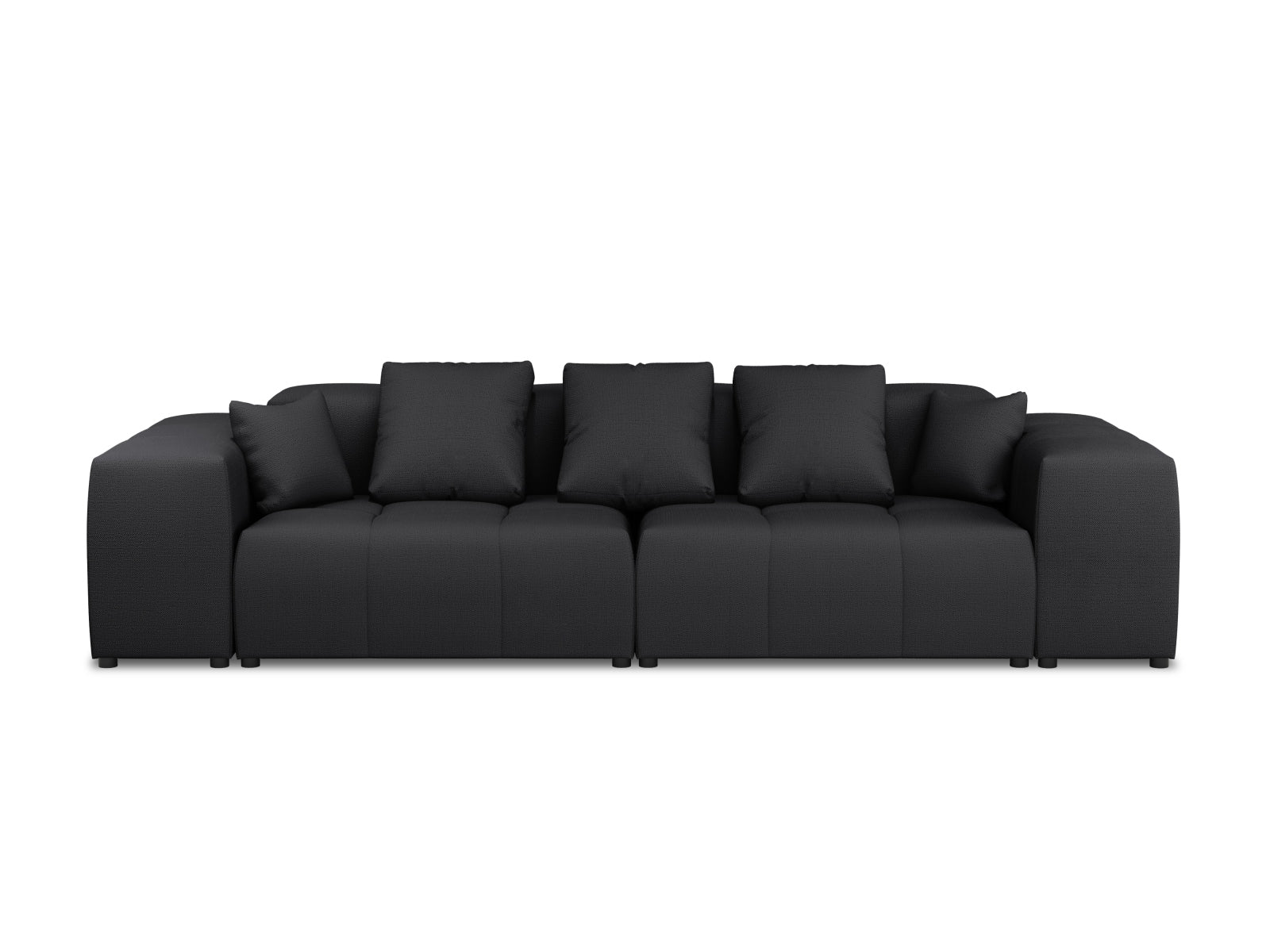Rome Modular Sofa 3 Sitzer in Black-Babel präsentiert im Onlineshop von KAQTU Design AG. 3er Sofa ist von Cosmopolitan Design