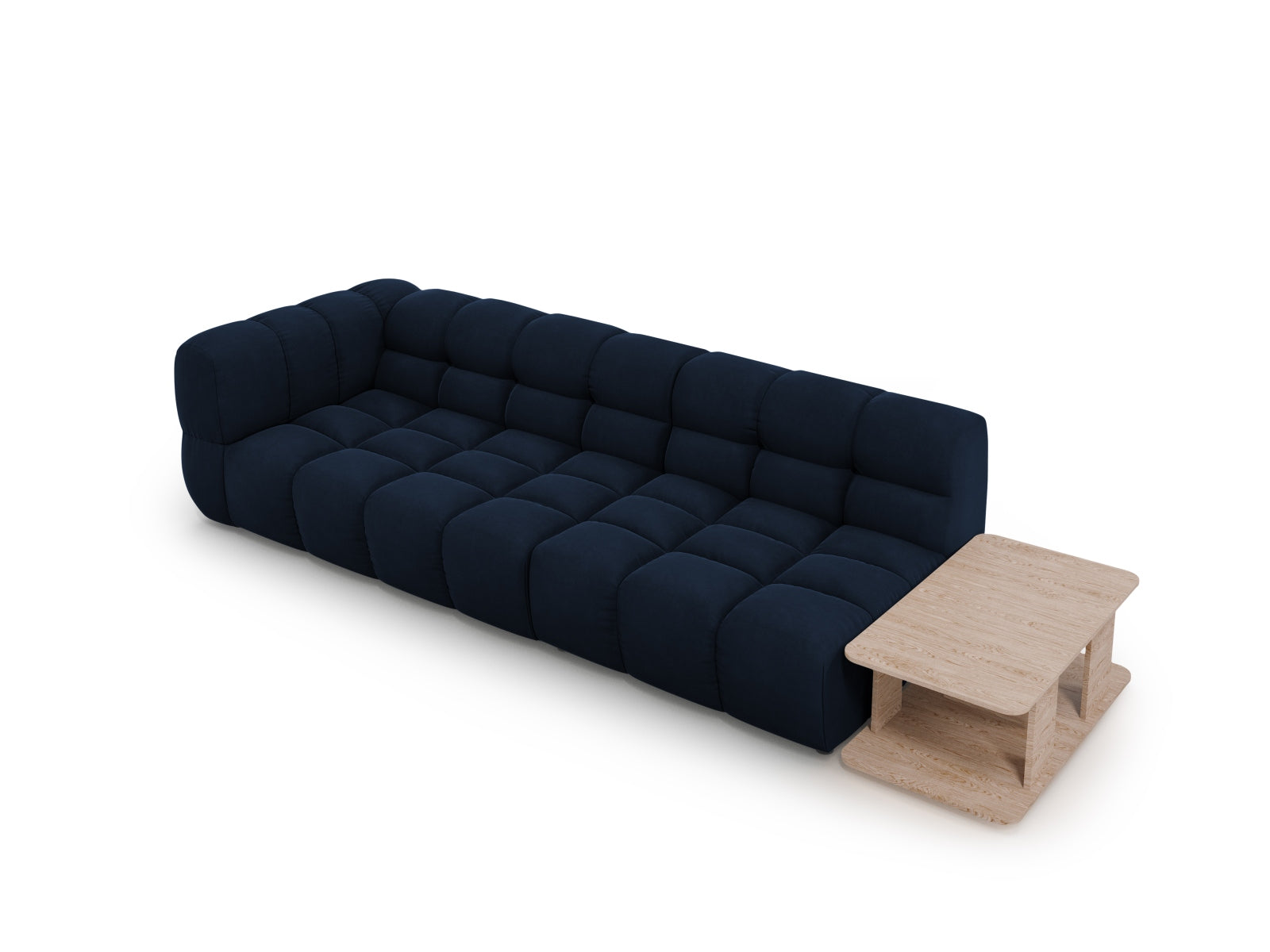 Erleben Sie das Sky Velour Sofa von Cosmopolitan Design – ein elegantes 4-Sitzer-Modell in hochwertigem Velours, ideal für stilvolle Wohnräume.