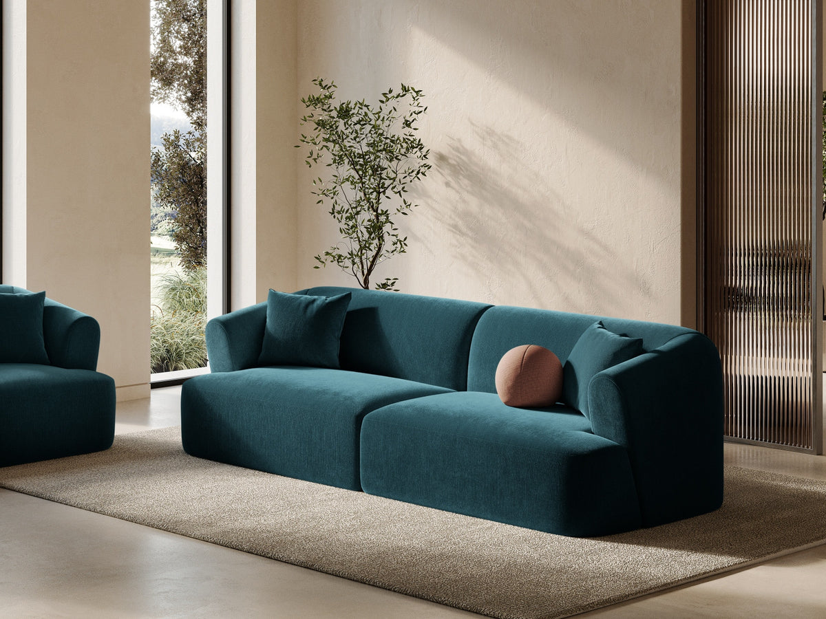 4-Sitzer Modular Sofa Campi in Deep Petrol-Vogue präsentiert im Onlineshop von KAQTU Design AG. 4er Sofa ist von Cosmopolitan Design