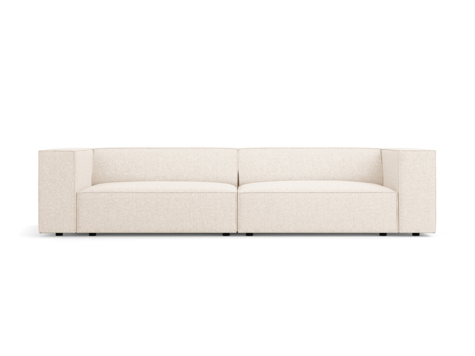 Arendal Sofa 4 Sitzer in Light Beige präsentiert im Onlineshop von KAQTU Design AG. 4er Sofa ist von Cosmopolitan Design
