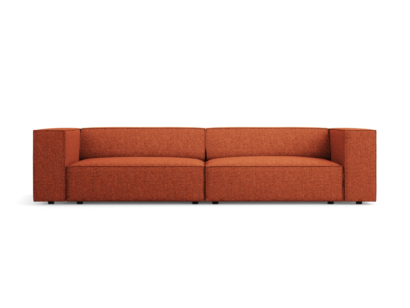 Arendal Sofa 4 Sitzer in Terracotta präsentiert im Onlineshop von KAQTU Design AG. 4er Sofa ist von Cosmopolitan Design