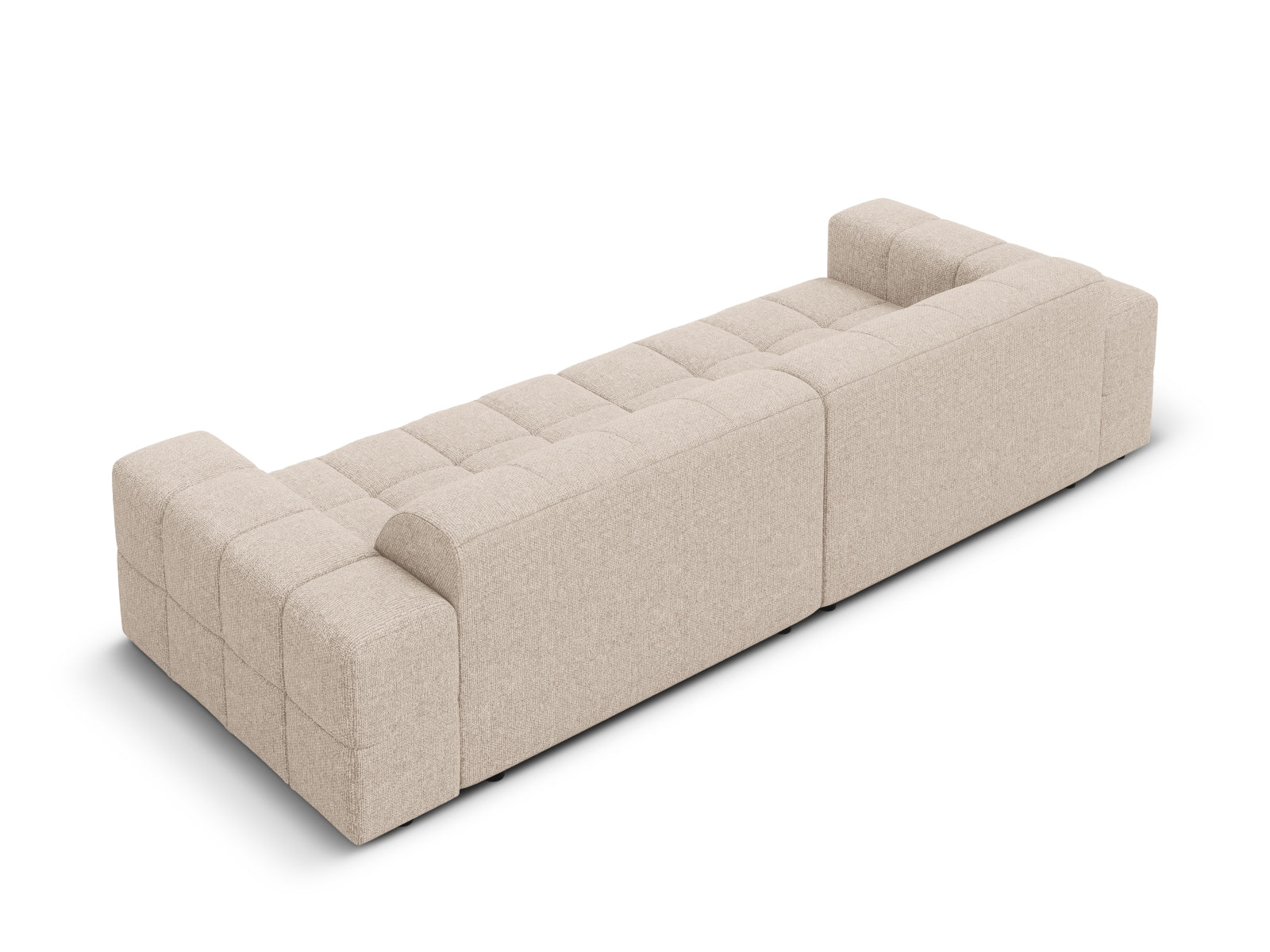 Elegantes 4-Sitzer Sofa Chicago in Beige von Cosmopolitan Design, ideal für moderne Wohnräume und gesellige Abende.