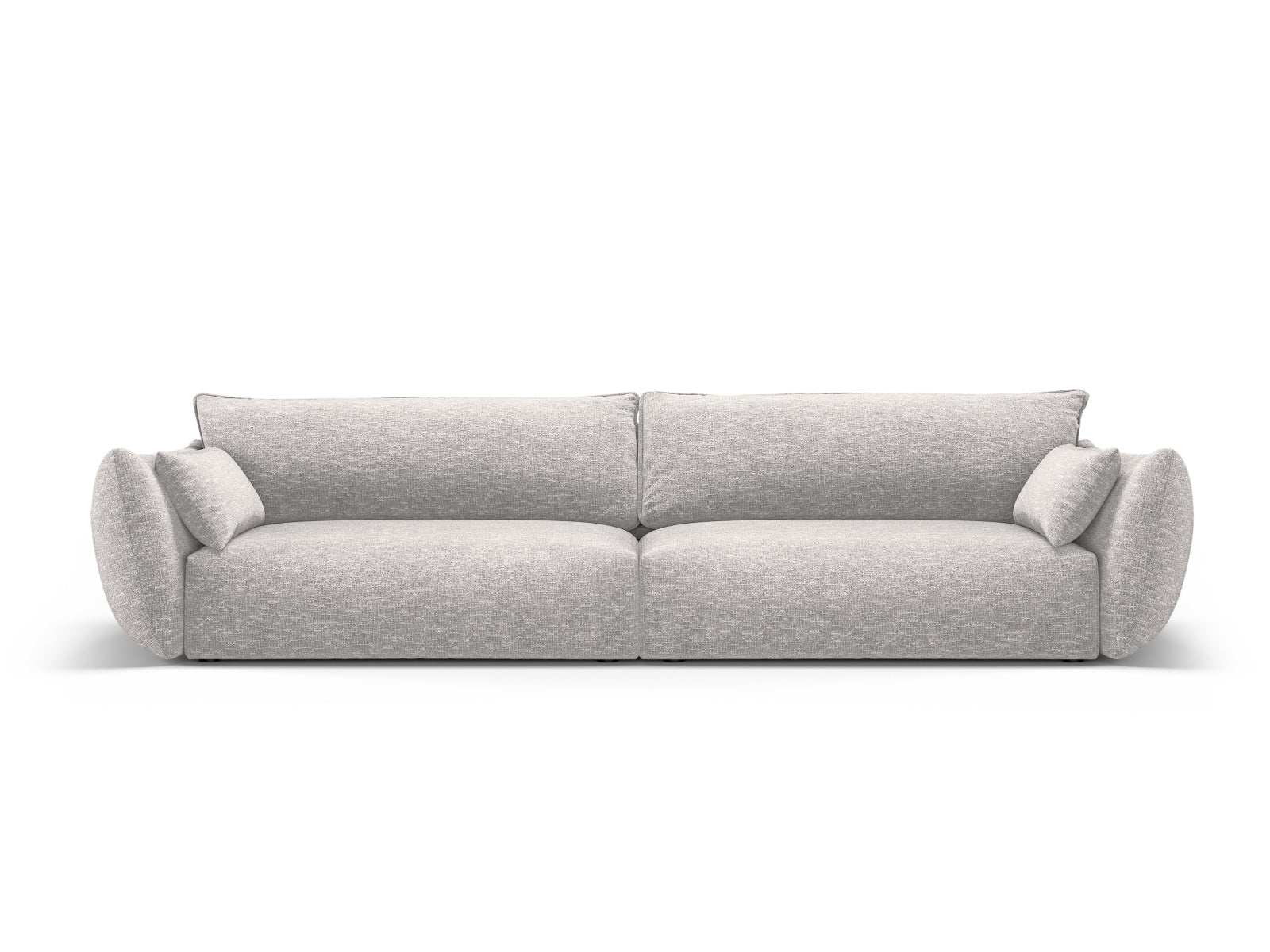 4-Sitzer Sofa Matera in Light Grey-Haga präsentiert im Onlineshop von KAQTU Design AG. 4er Sofa ist von Cosmopolitan Design