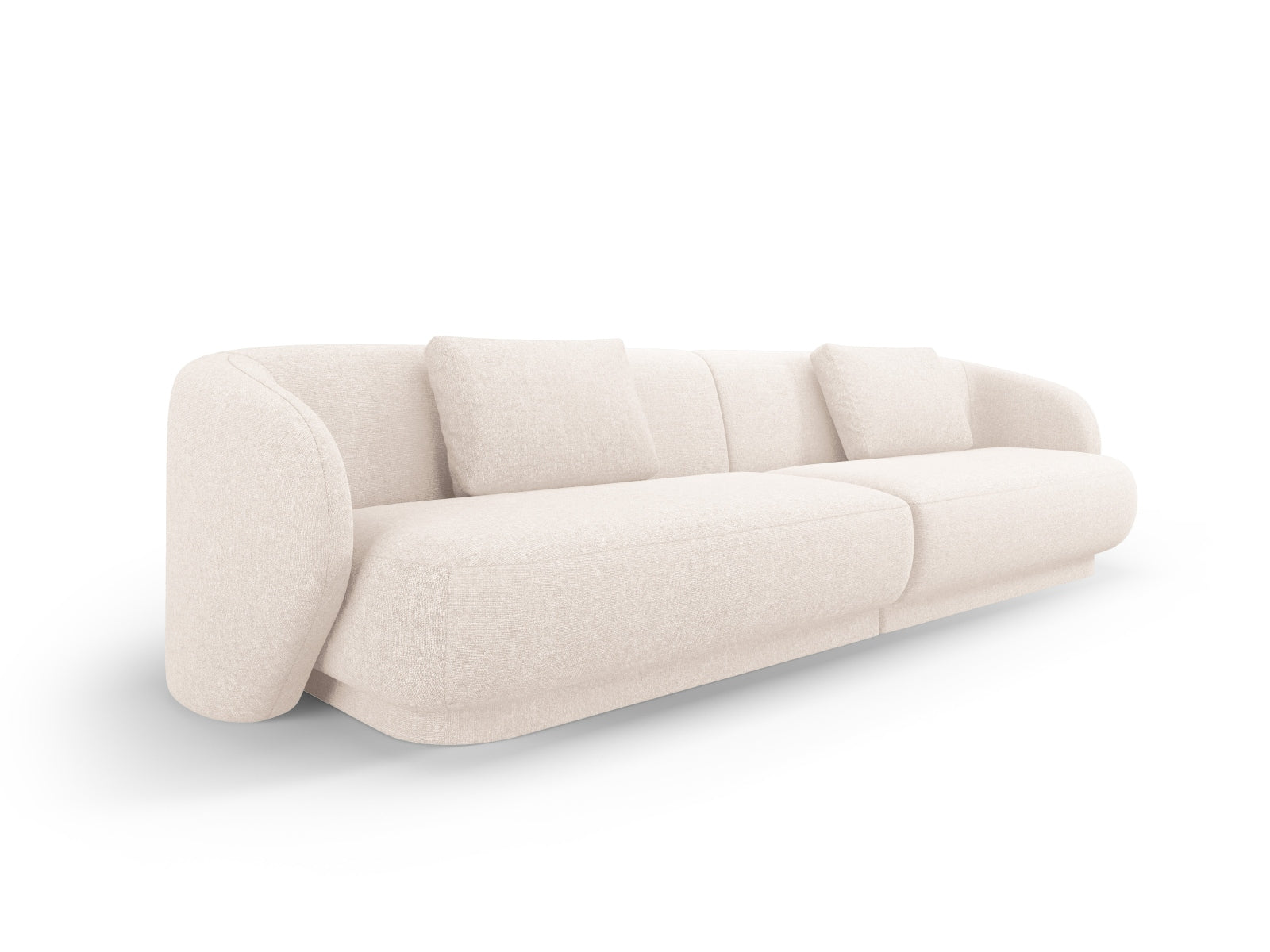 Camden Sofa 4 Sitzer in Light Beige Melange präsentiert im Onlineshop von KAQTU Design AG. Sofa ist von Cosmopolitan Design