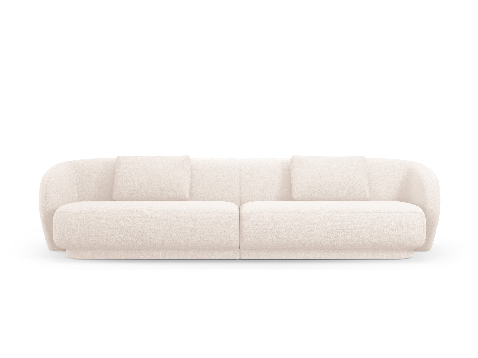 Entdecken Sie das elegante Camden Sofa 4 Sitzer von Cosmopolitan Design – ein stilvolles Velour Sofa, das Komfort und modernes Flair vereint.